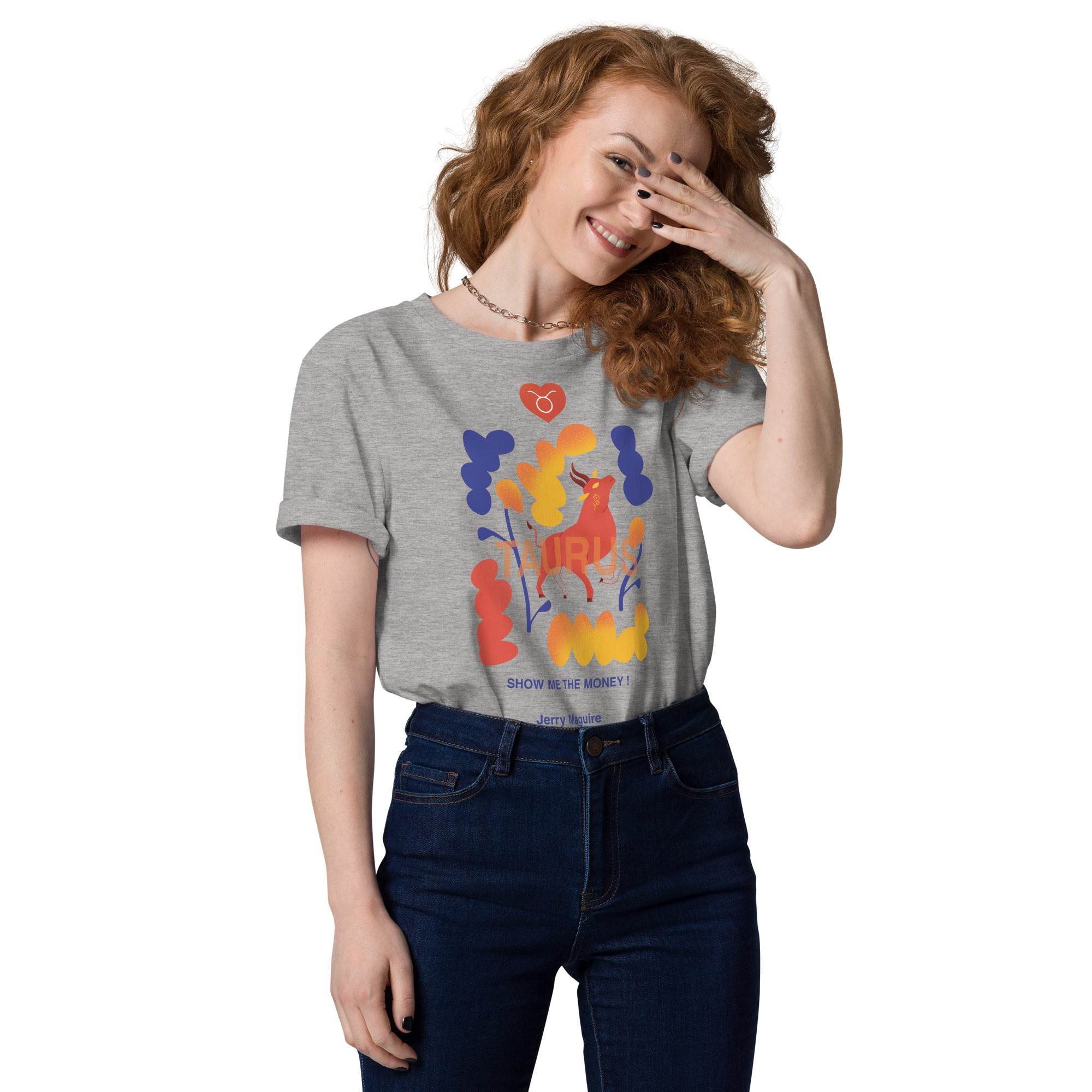 Taurus Unisex organic cotton t-shirt Jerry Maguire Edition -