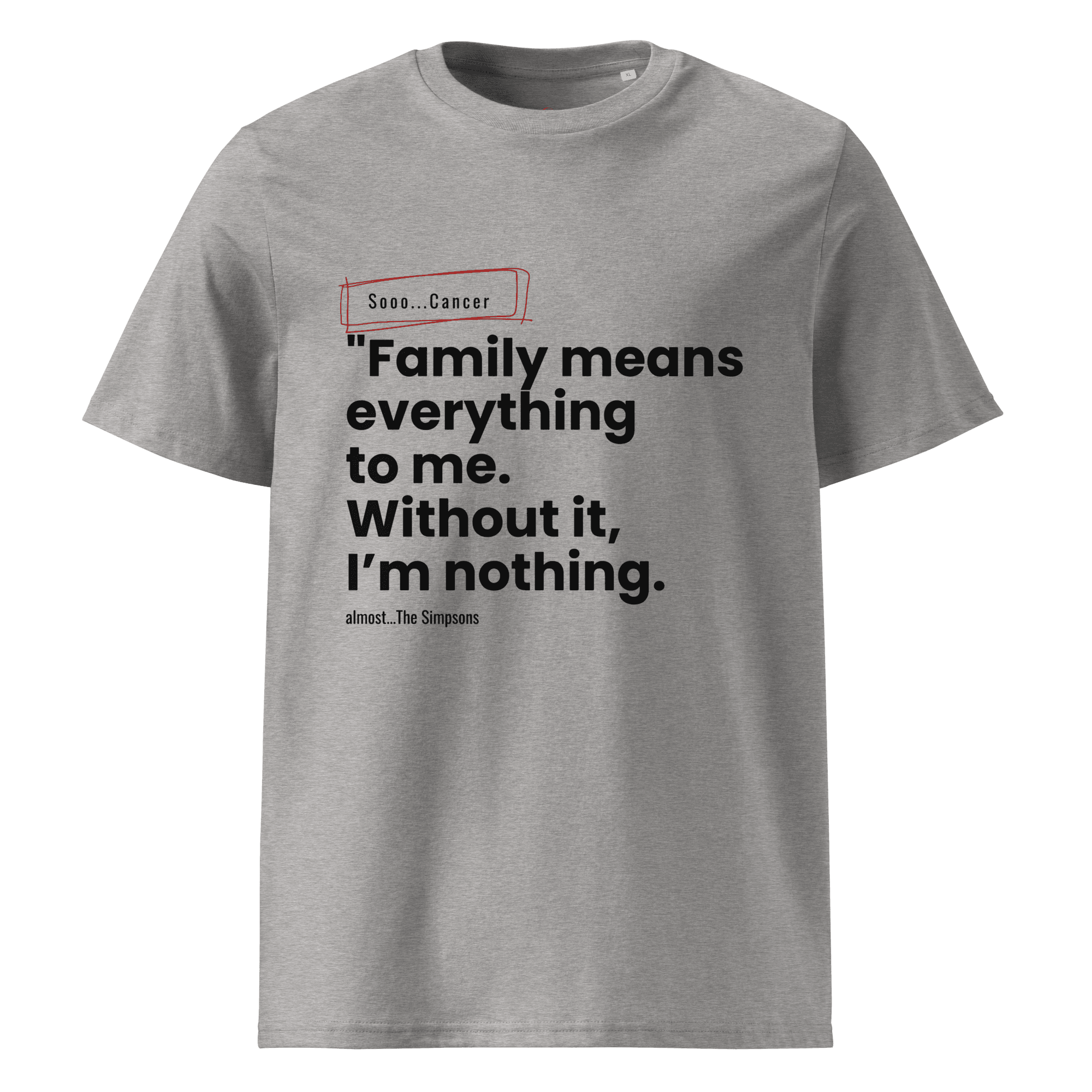 Cancer series almost The Simpsons -