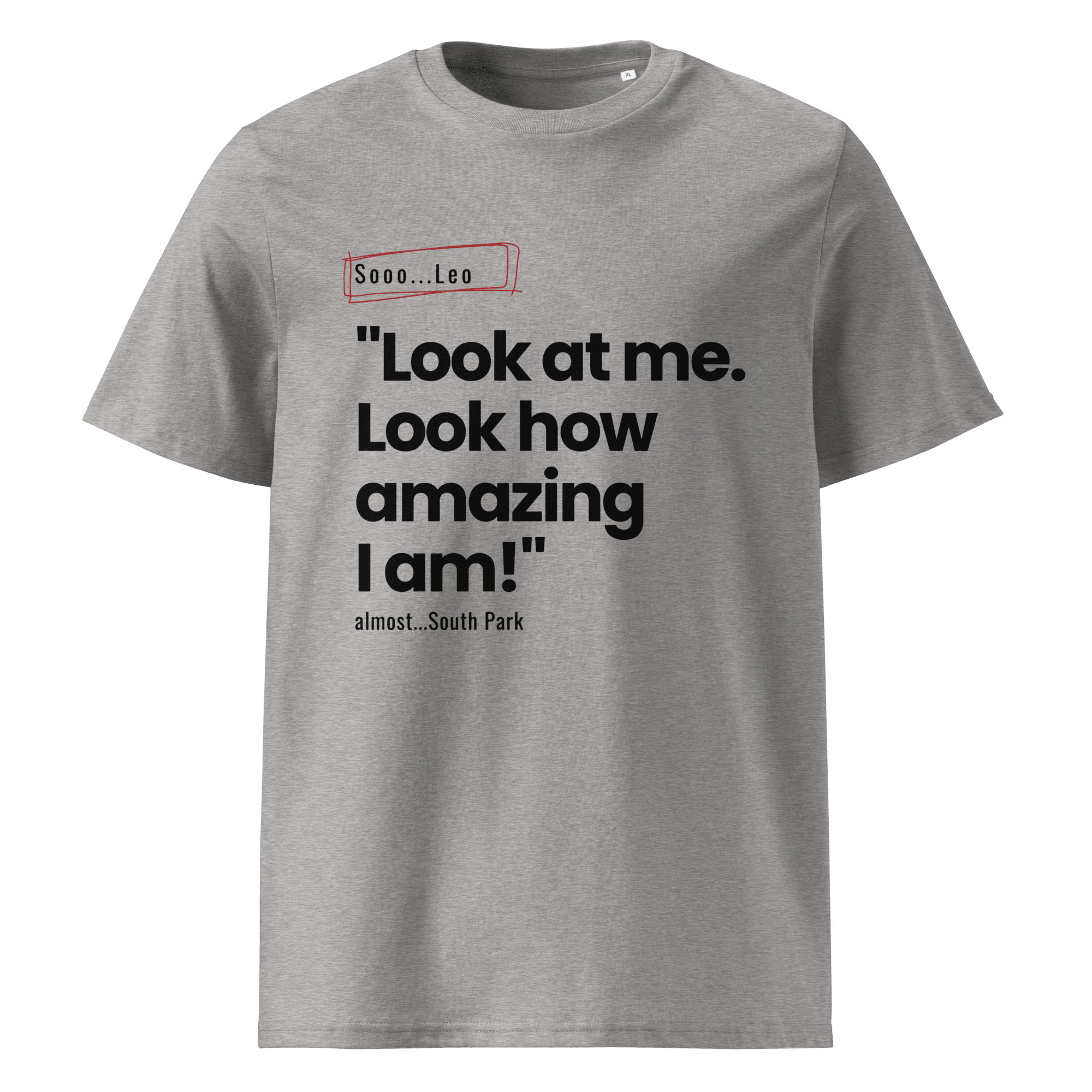 Leo almost South Park -