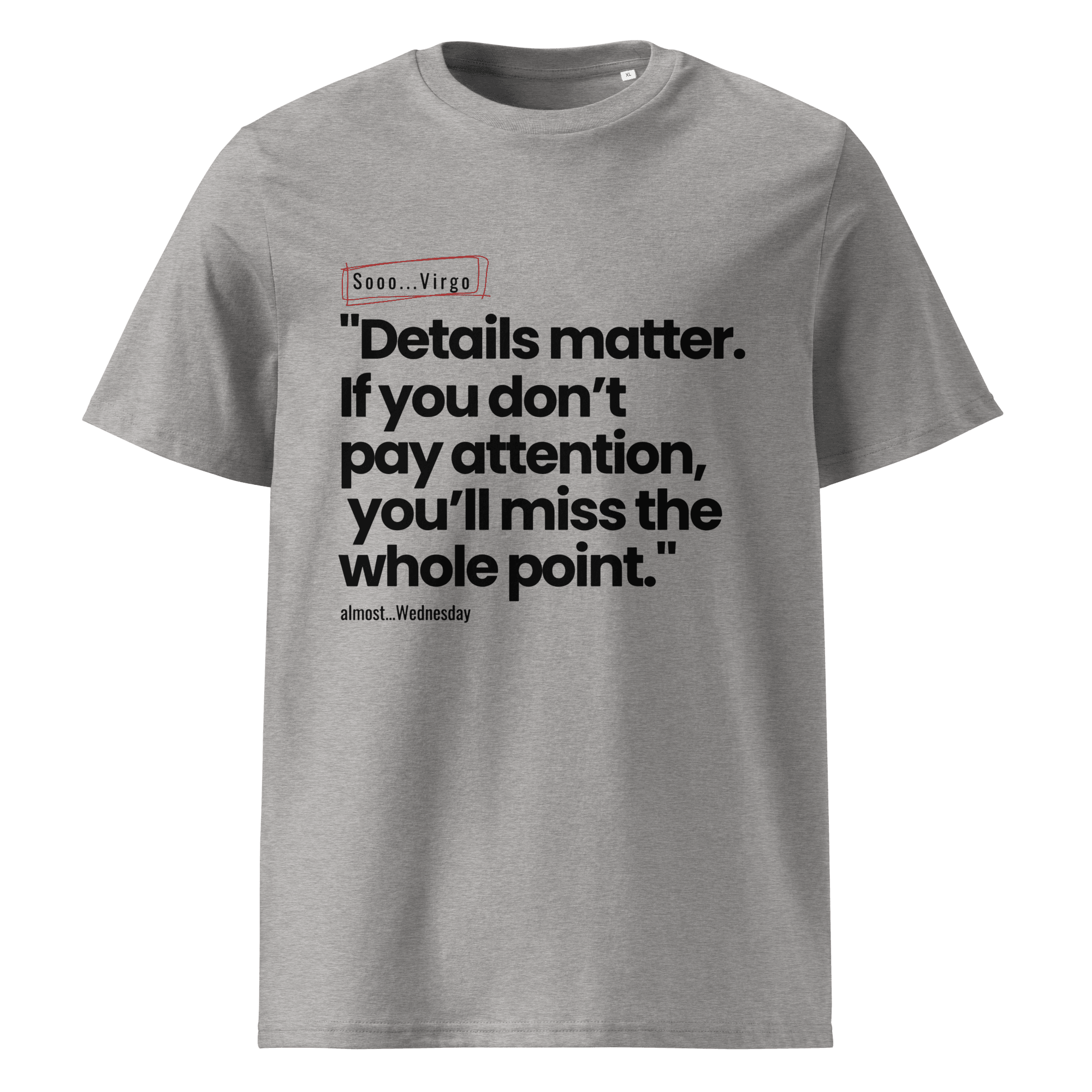 Virgo series almost Wednesday -