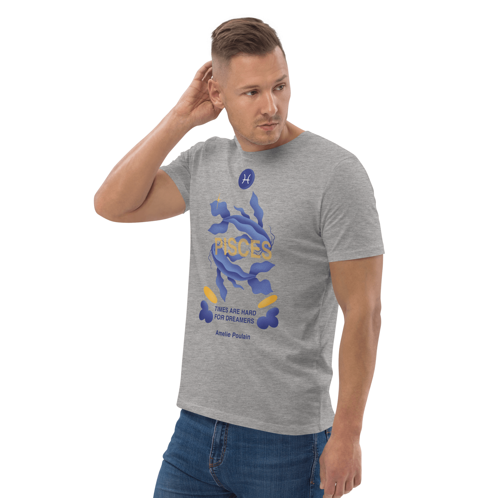 Pisces Unisex Organic Cotton T-Shirt - Amelie Poulain Edition -