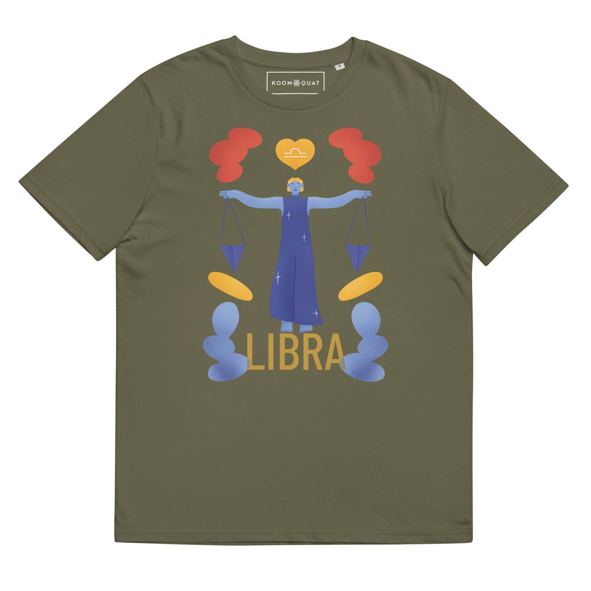 Libra Unisex Organic Cotton T-Shirt - Raw Edition -