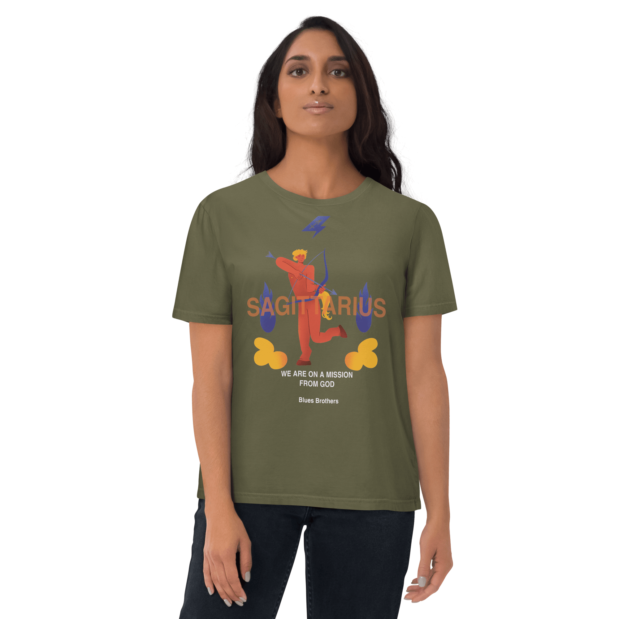 Sagittarius Unisex Organic Cotton T-Shirt - The Blues Brothers Edition -