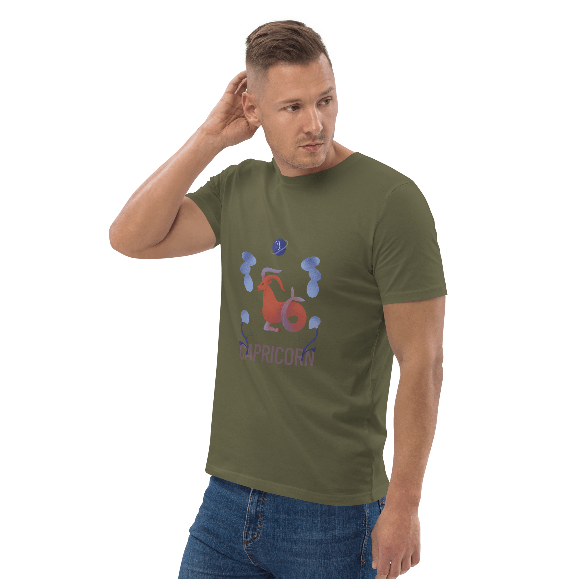 Capricorn Unisex Organic Cotton T-Shirt - Raw Edition -