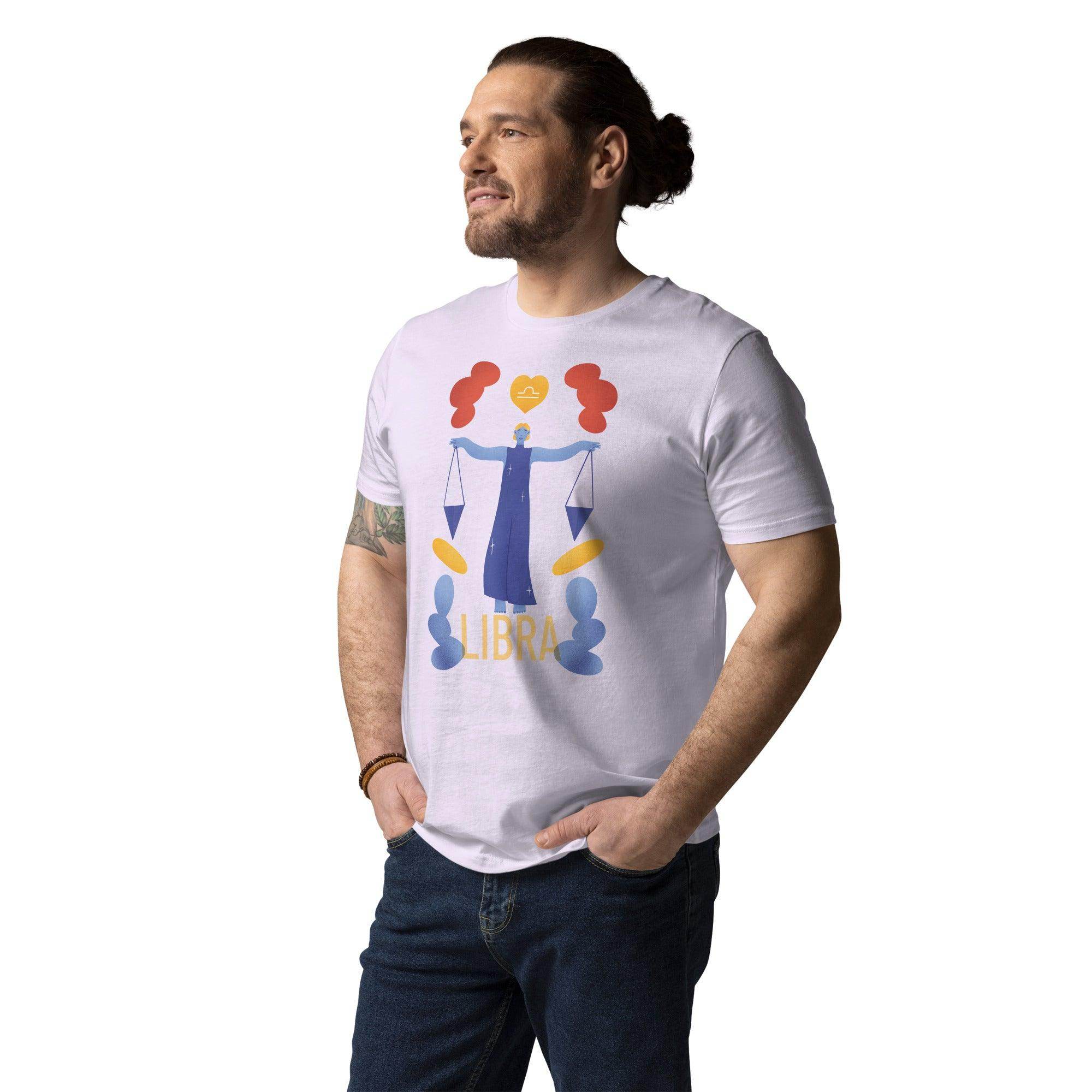 Libra Unisex Organic Cotton T-Shirt - Raw Edition -