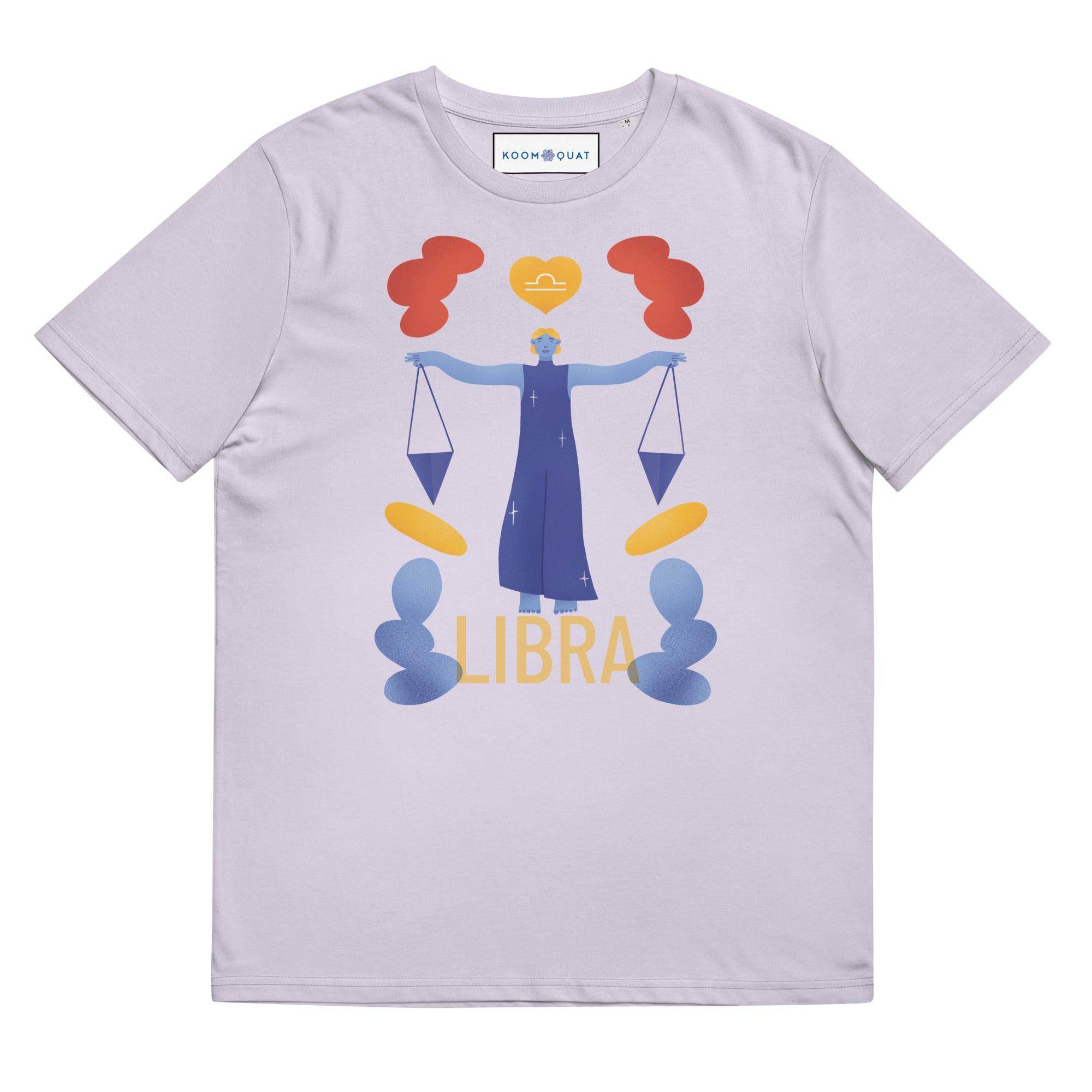 Libra Unisex Organic Cotton T-Shirt - Raw Edition -