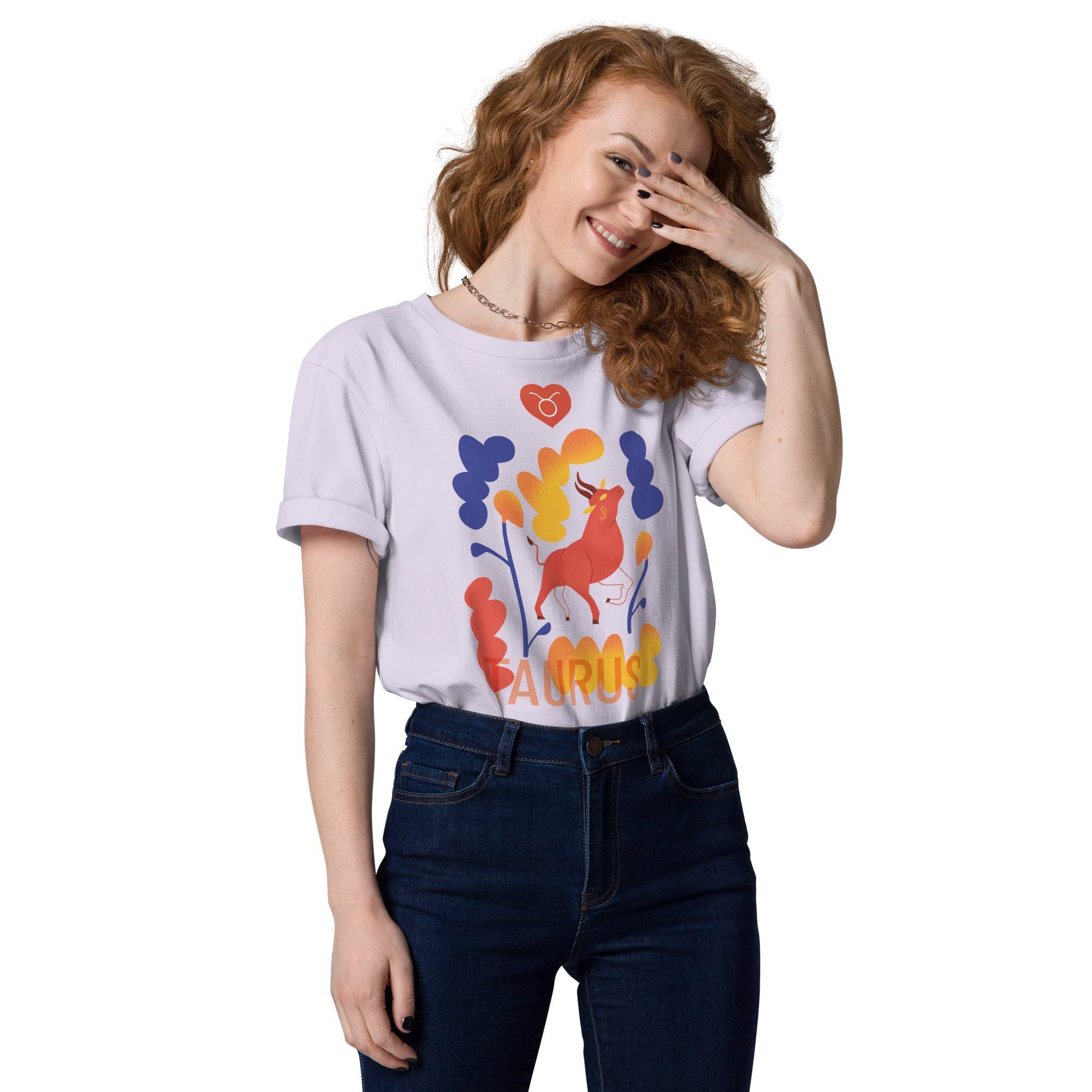 TAURUS Unisex Organic Cotton T-Shirt Raw -