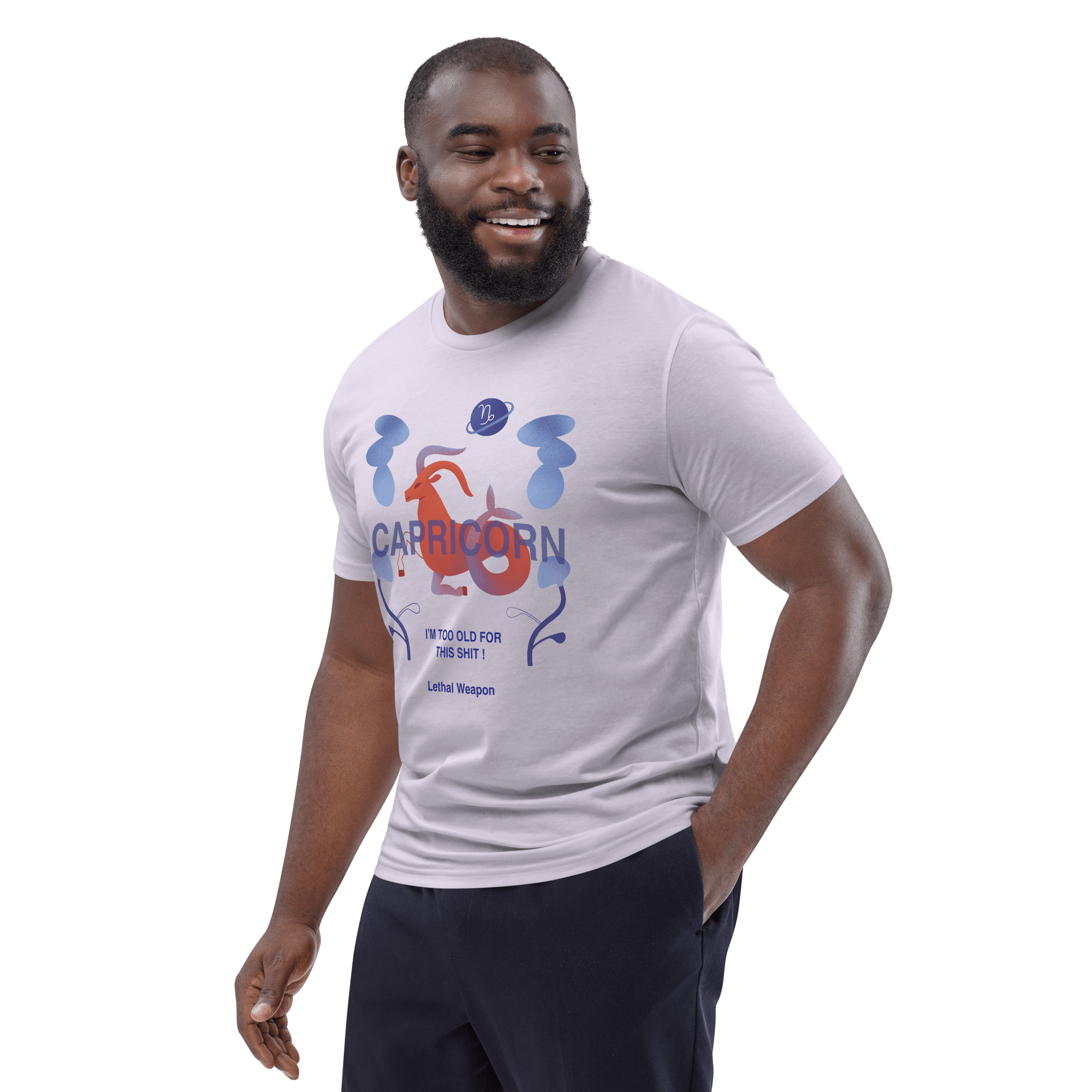 Capricorn Unisex Organic Cotton T-Shirt - Lethal Weapon Edition -