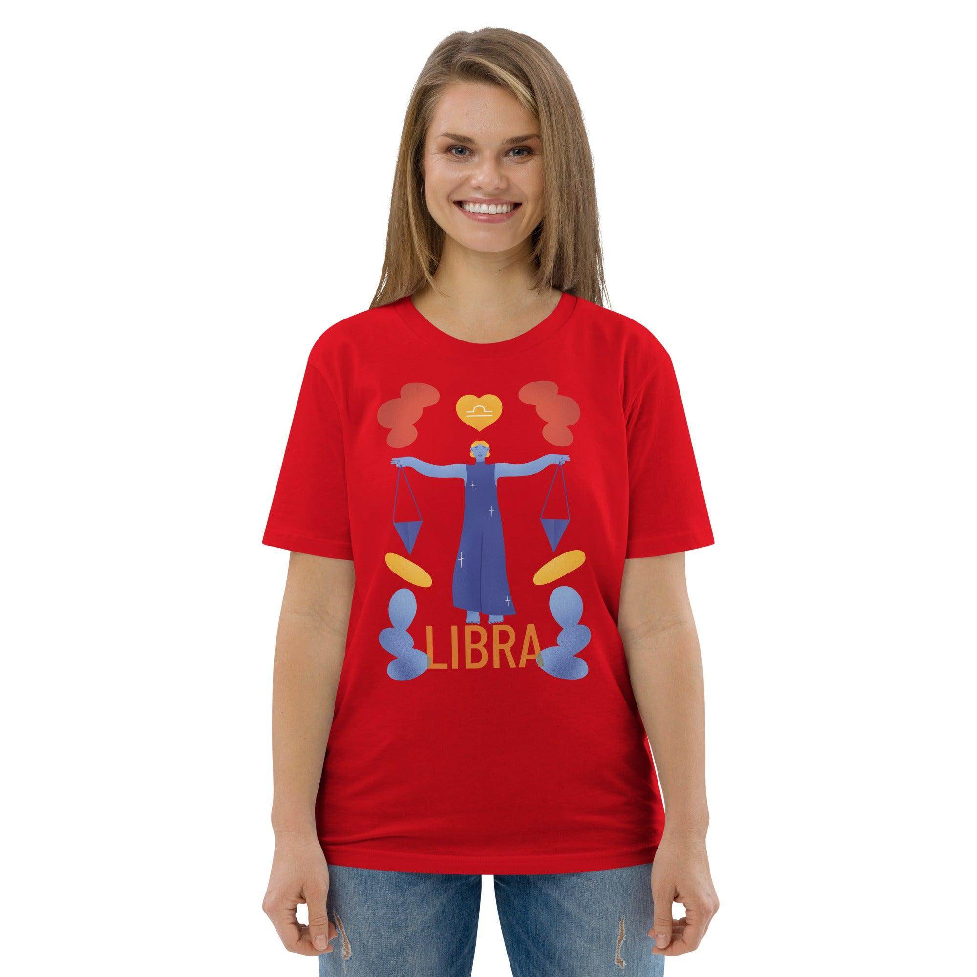Libra Unisex Organic Cotton T-Shirt - Raw Edition -