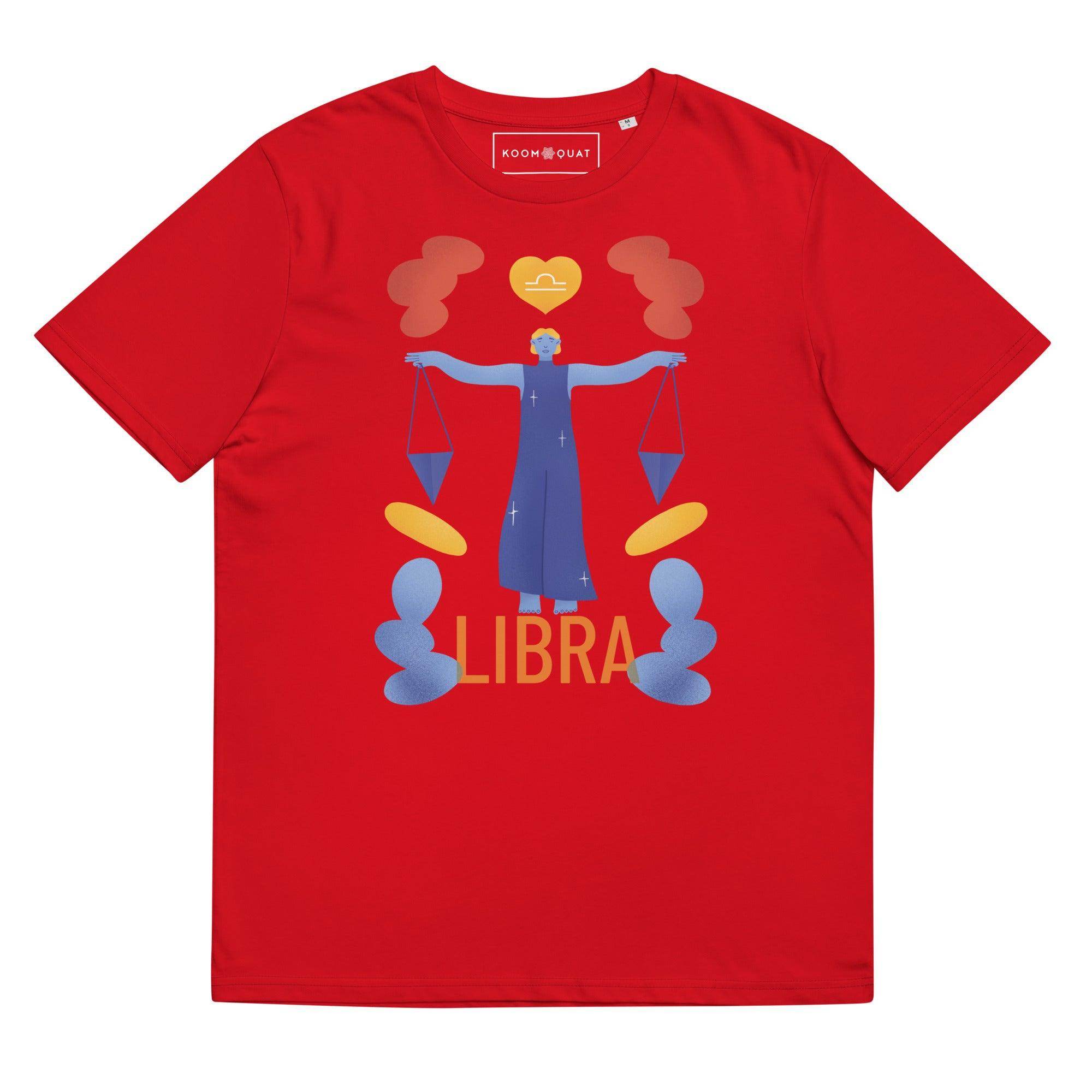 Libra Unisex Organic Cotton T-Shirt - Raw Edition -