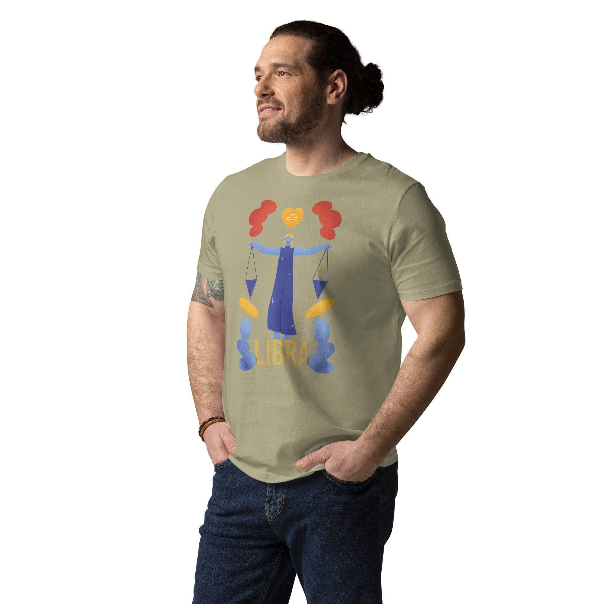 Libra Unisex Organic Cotton T-Shirt - Raw Edition -