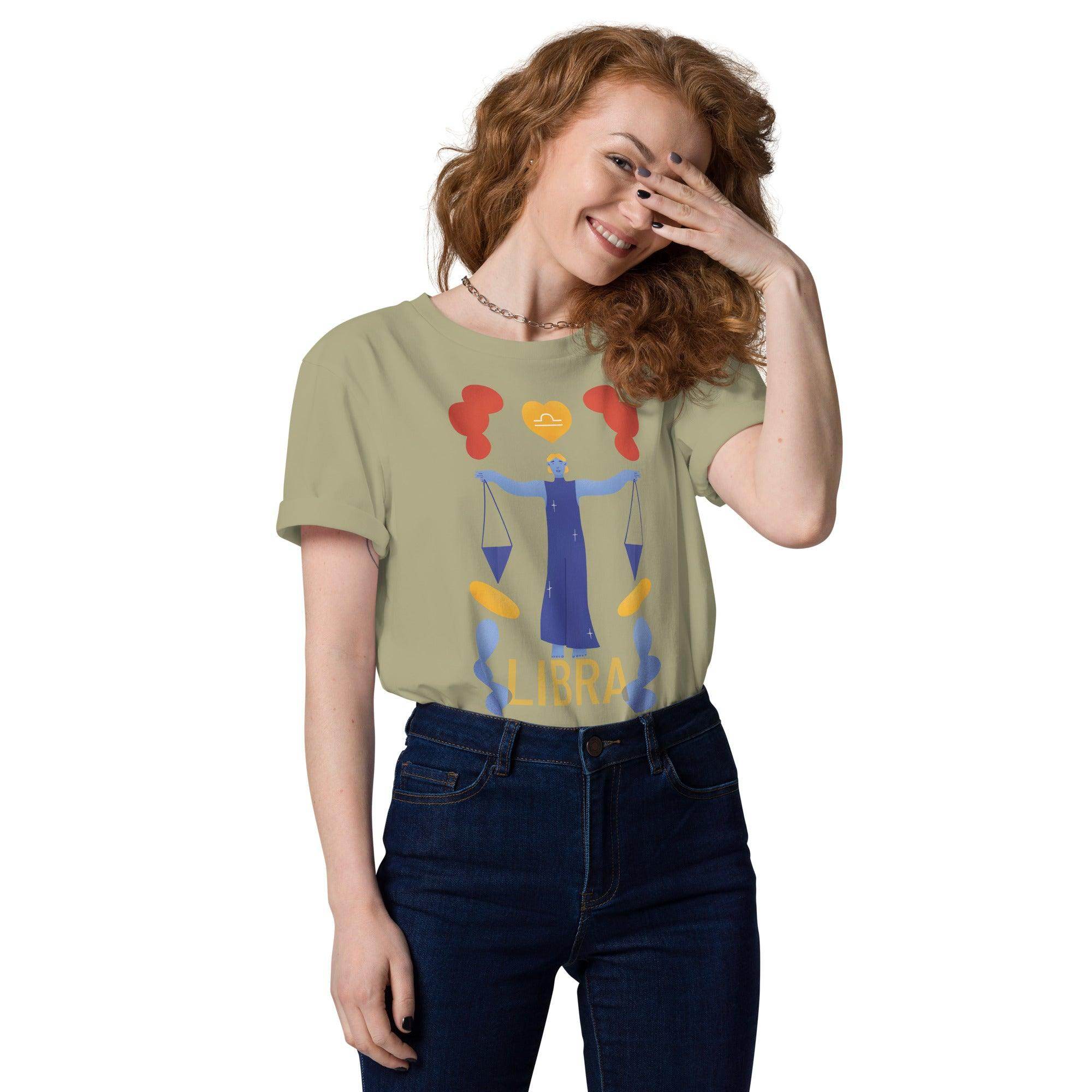 Libra Unisex Organic Cotton T-Shirt - Raw Edition -