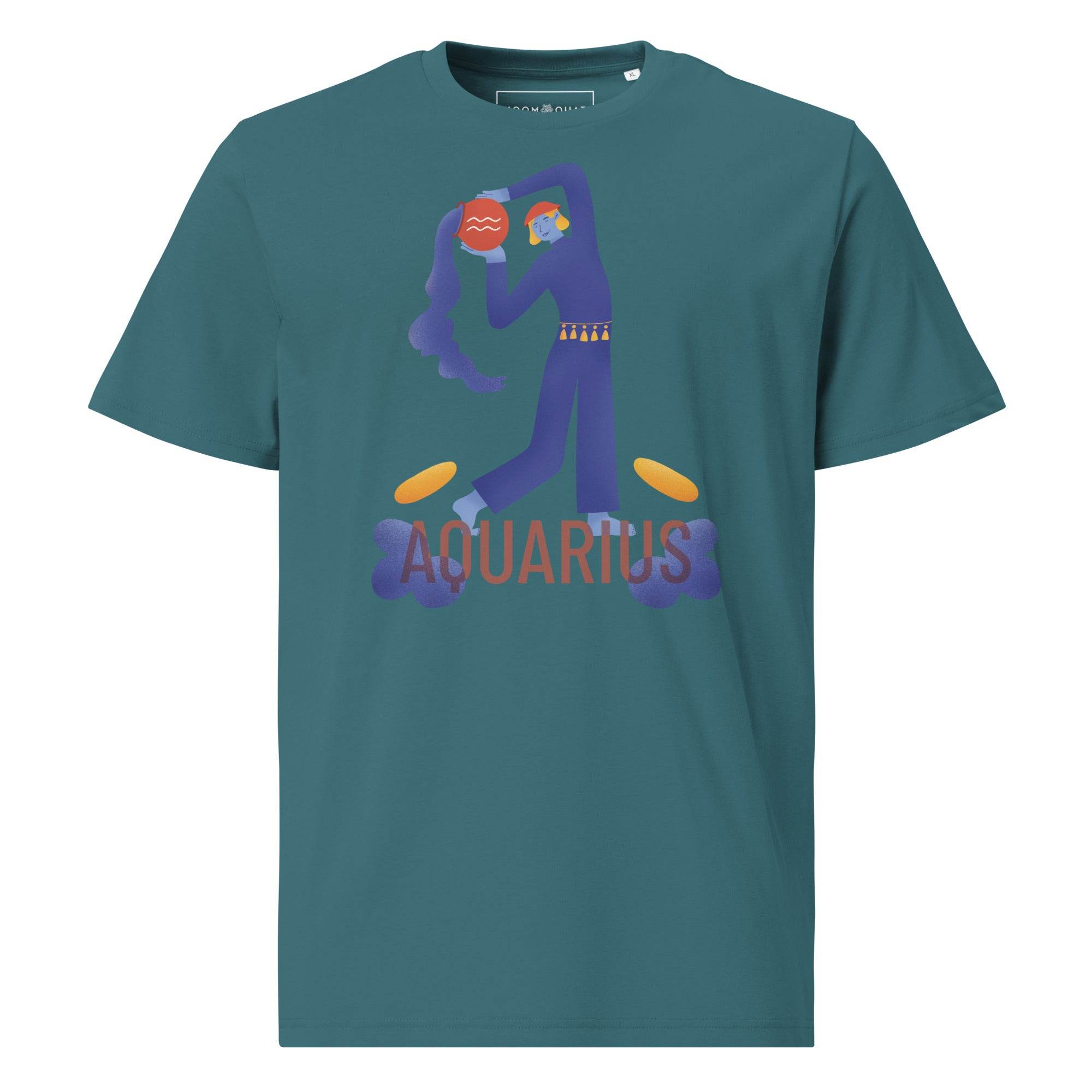 Aquarius Unisex Organic Cotton T-Shirt - Raw Edition -
