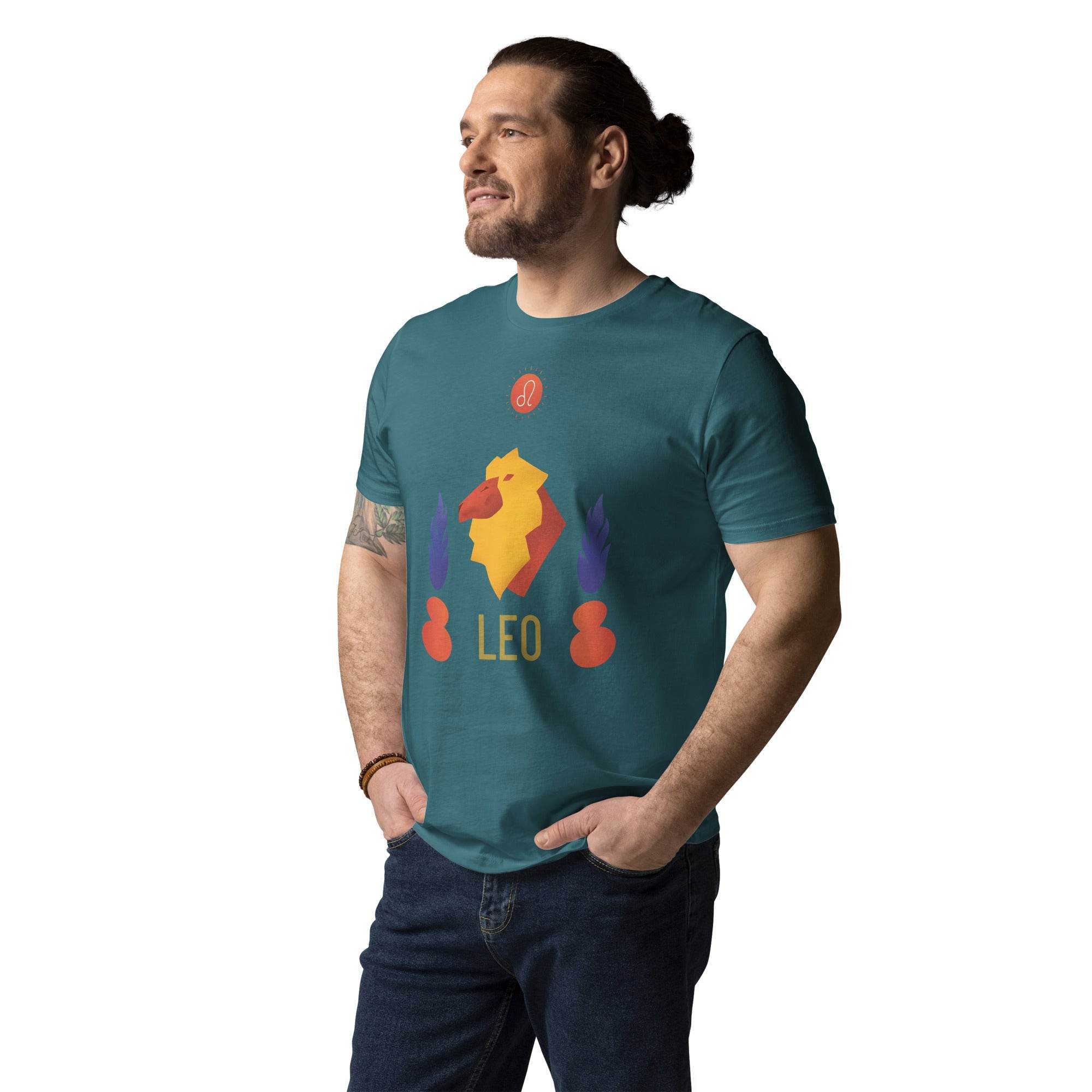 Leo Unisex Organic Cotton T-Shirt - Raw Edition -