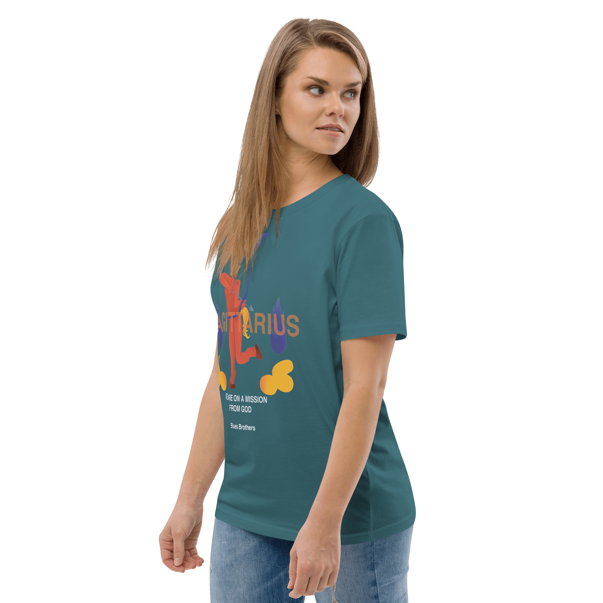 Sagittarius Unisex Organic Cotton T-Shirt - The Blues Brothers Edition -