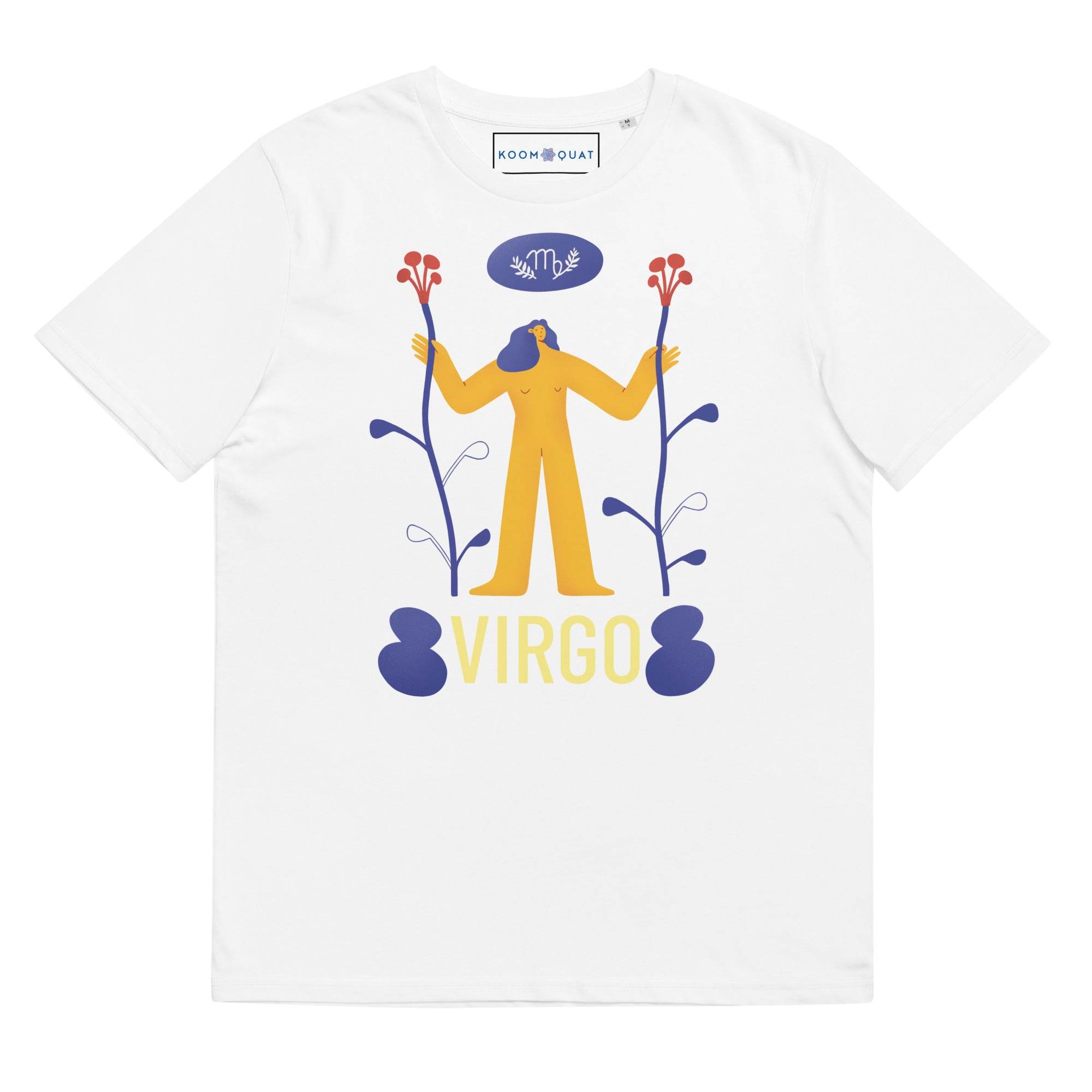 Virgo Unisex Organic Cotton T-Shirt - Raw Edition -