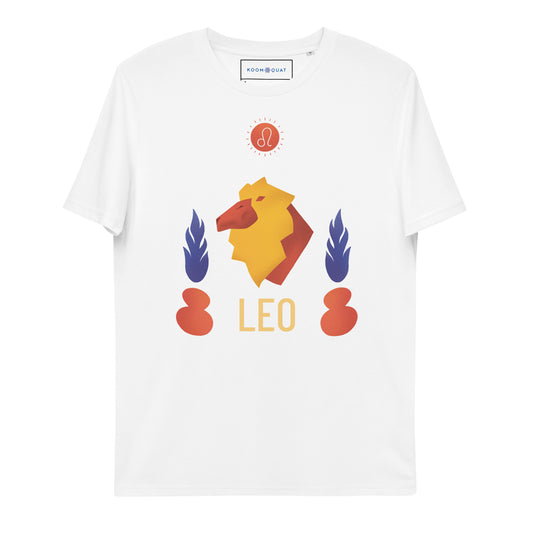 LEO Unisex organic cotton t-shirt Raw
