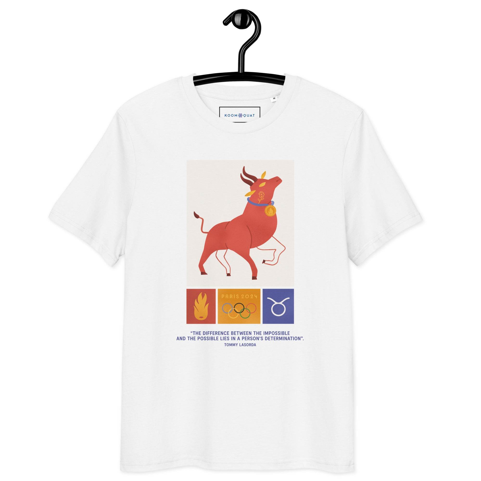 Unisex organic cotton t-shirt JO 2024 TAURUS -