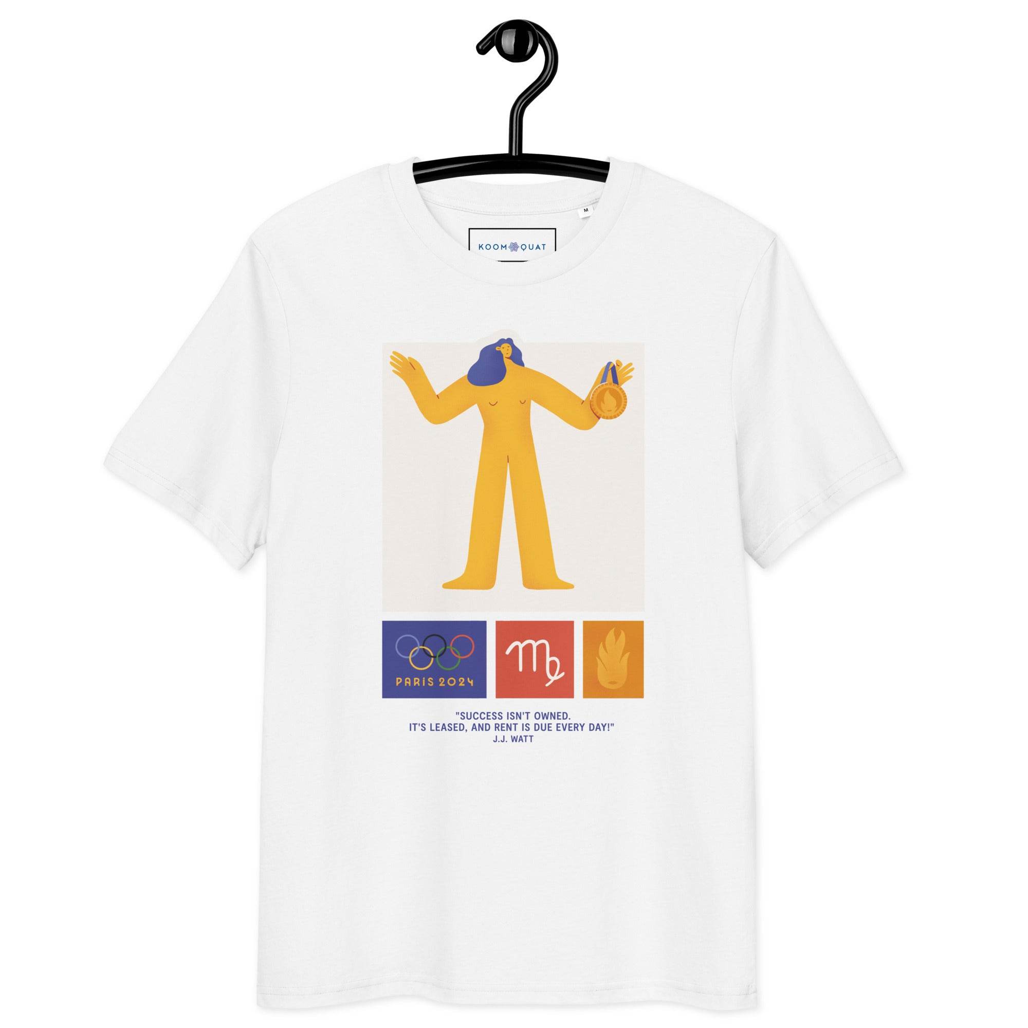 Unisex organic cotton t-shirt JO 2024 VIRGO -