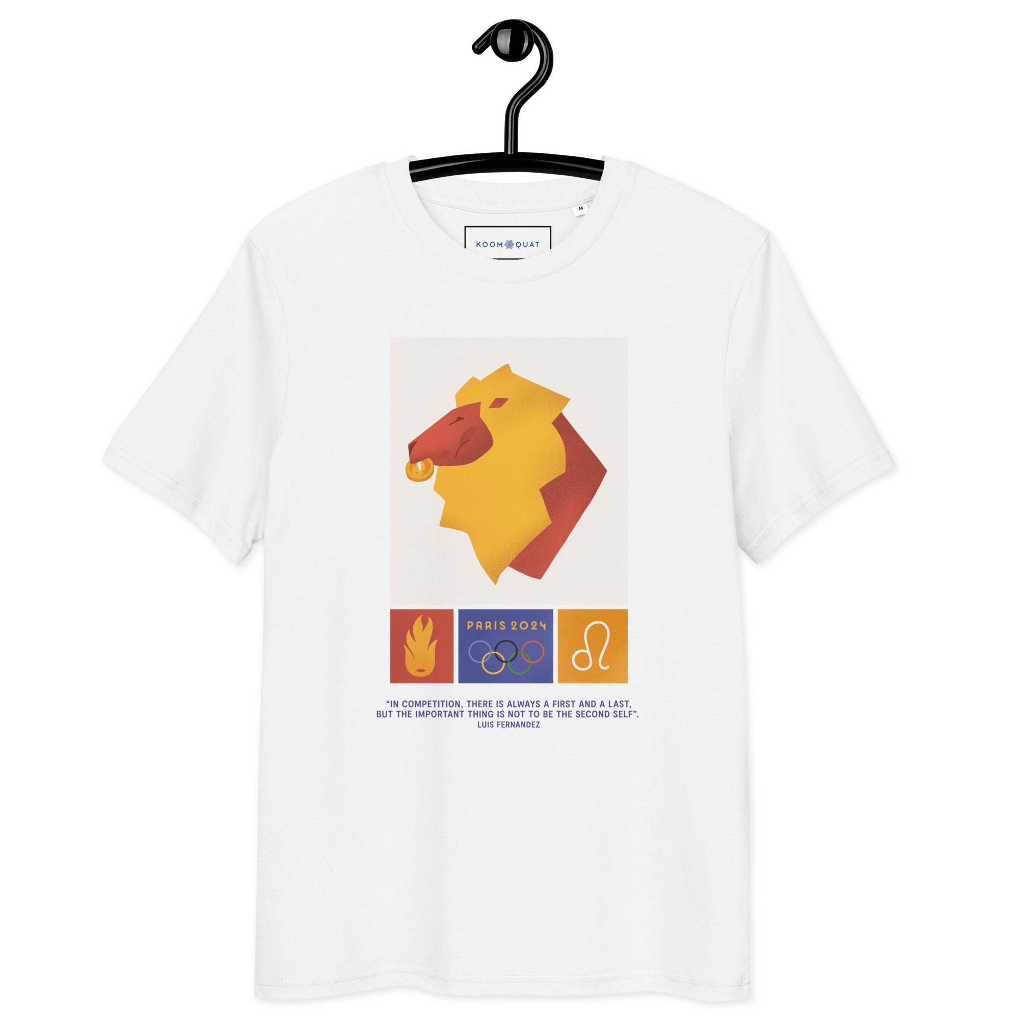 Unisex organic cotton t-shirt JO 2024 LEO -