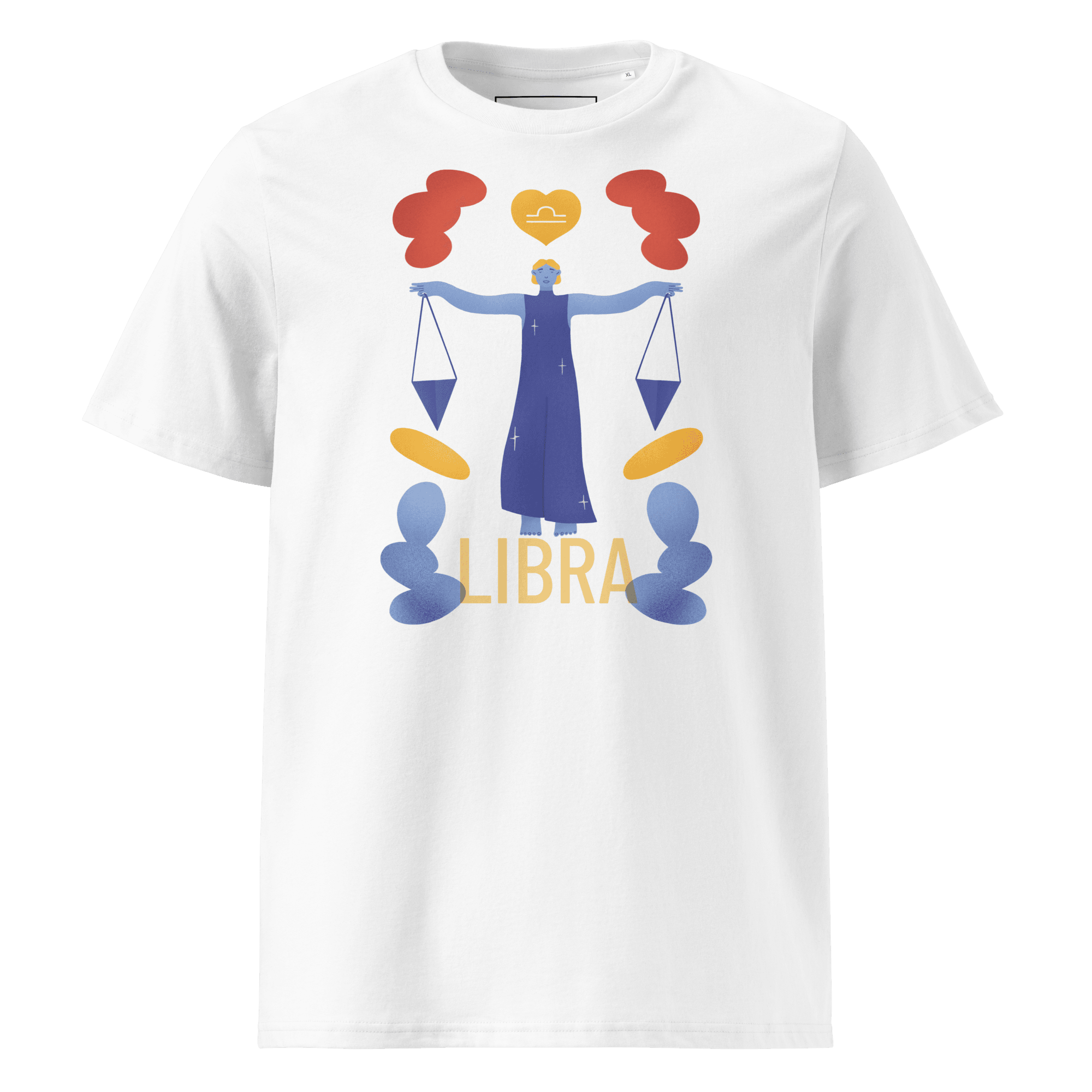 Libra Unisex Organic Cotton T-Shirt - Raw Edition -
