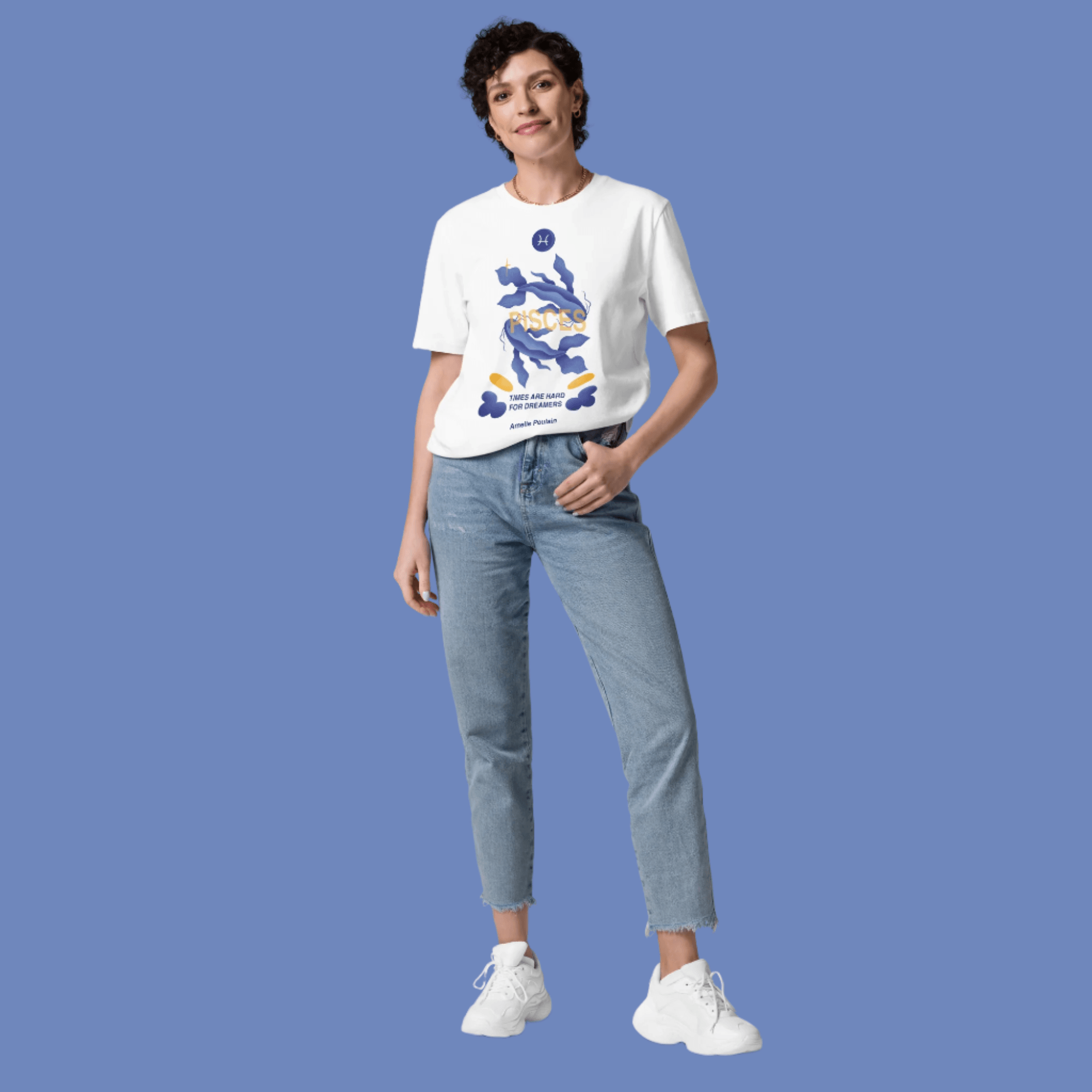 Pisces Unisex Organic Cotton T-Shirt - Amelie Poulain Edition -