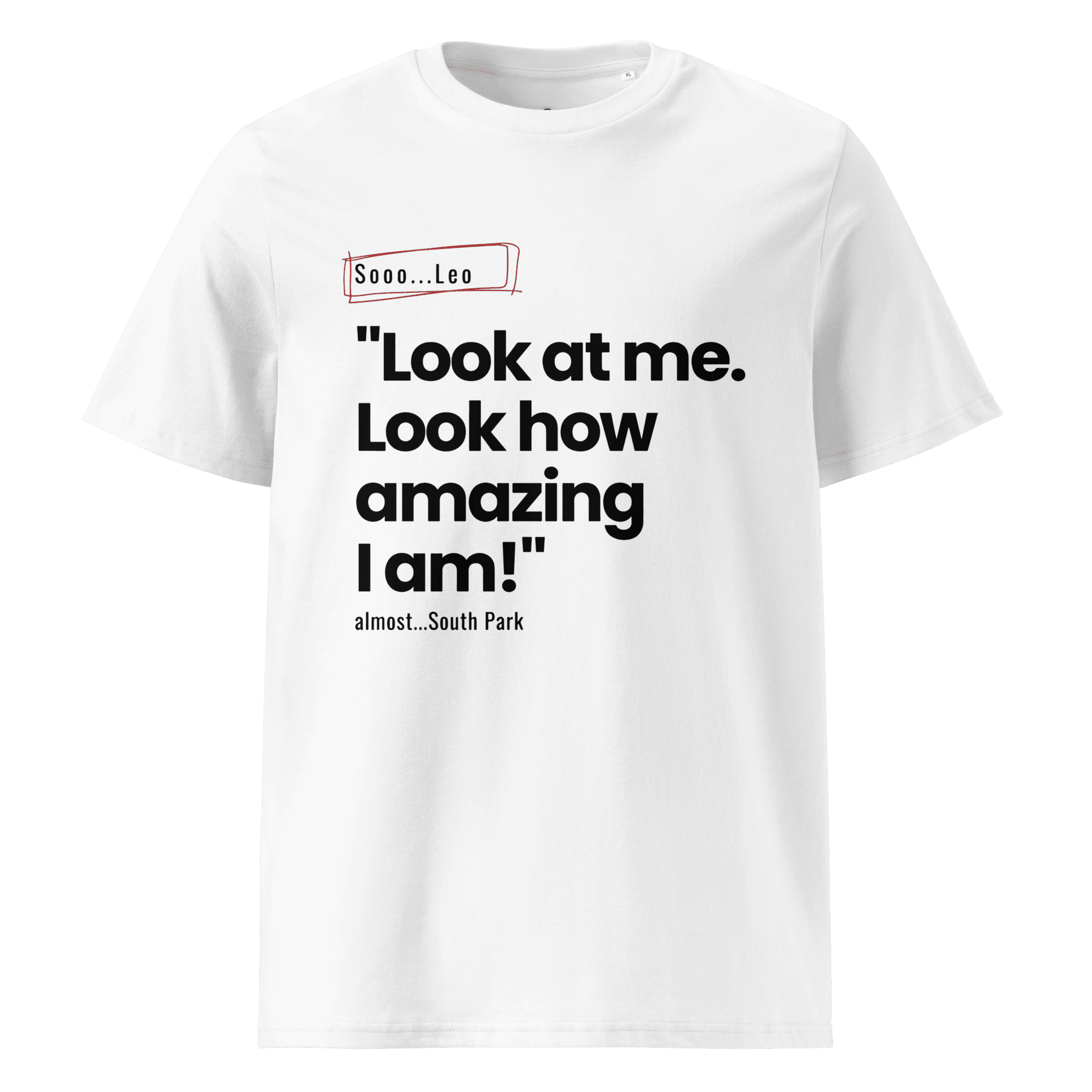 Leo almost South Park -