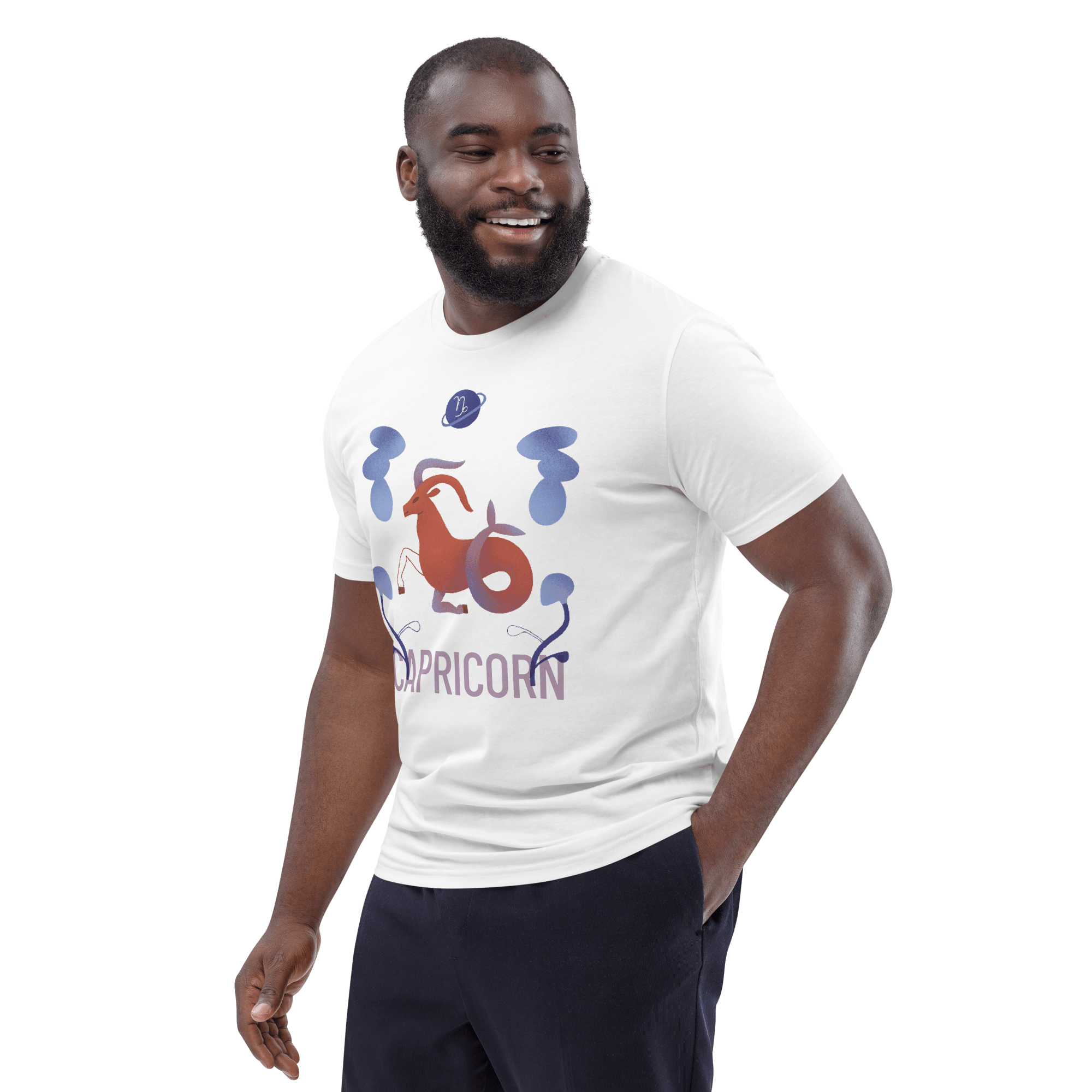 Capricorn Unisex Organic Cotton T-Shirt - Raw Edition -