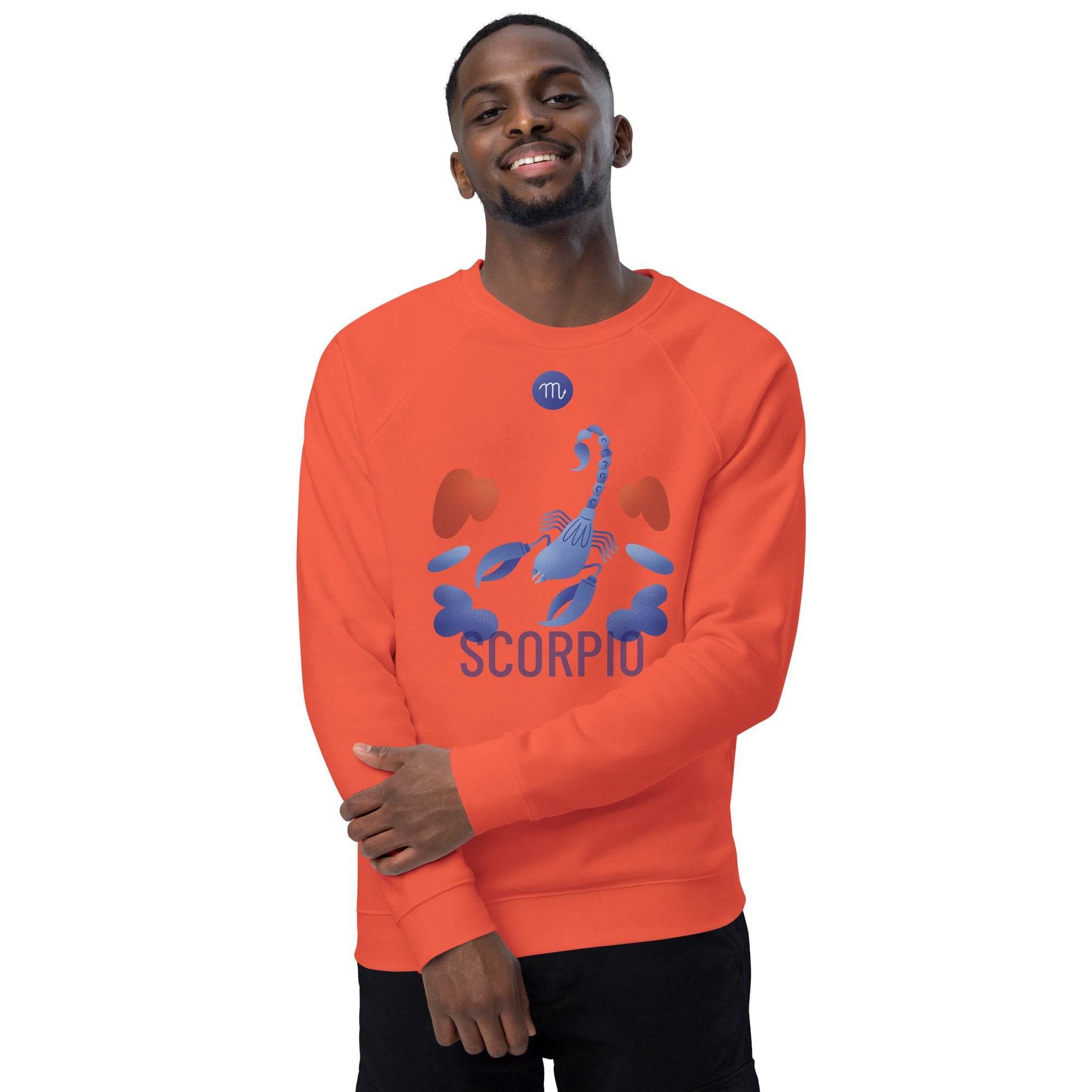 Scorpio Unisex Organic Raglan Sweatshirt - Raw Edition -