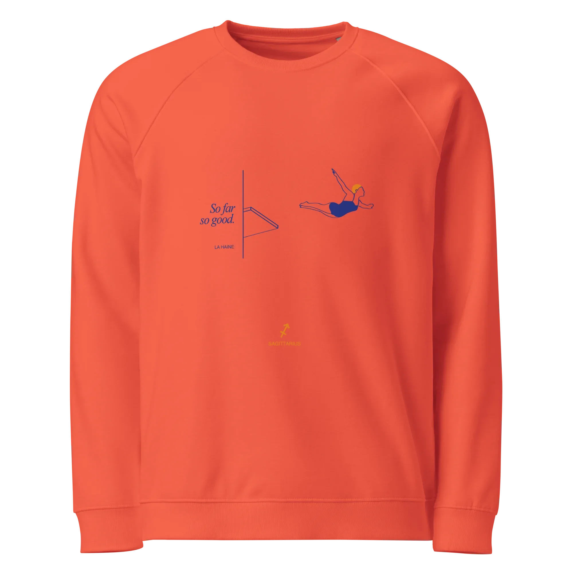 Olivia Sagittarius organic astrological sweatshirt - KOOMQUAT