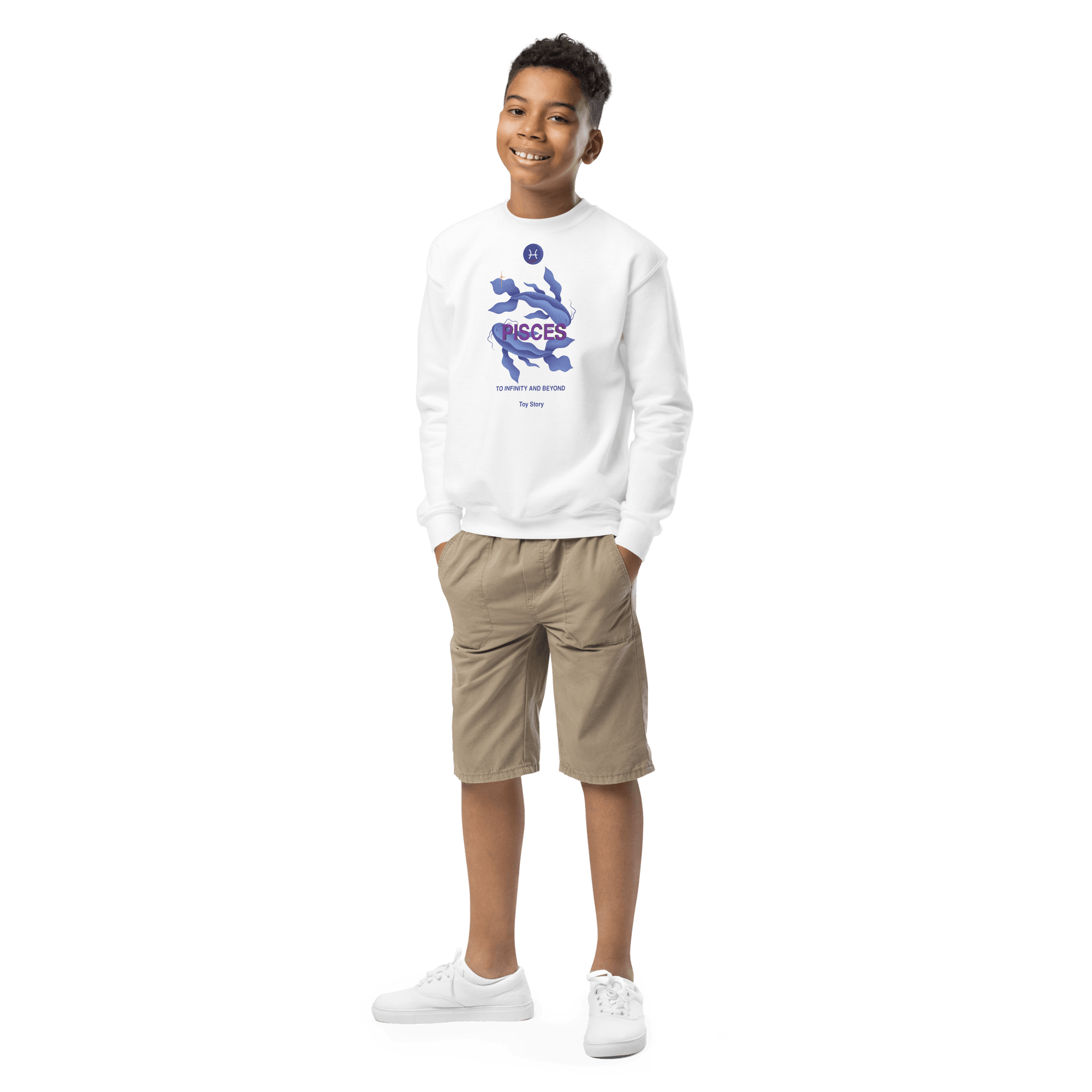 Pisces Youth Crewneck Sweatshirt -