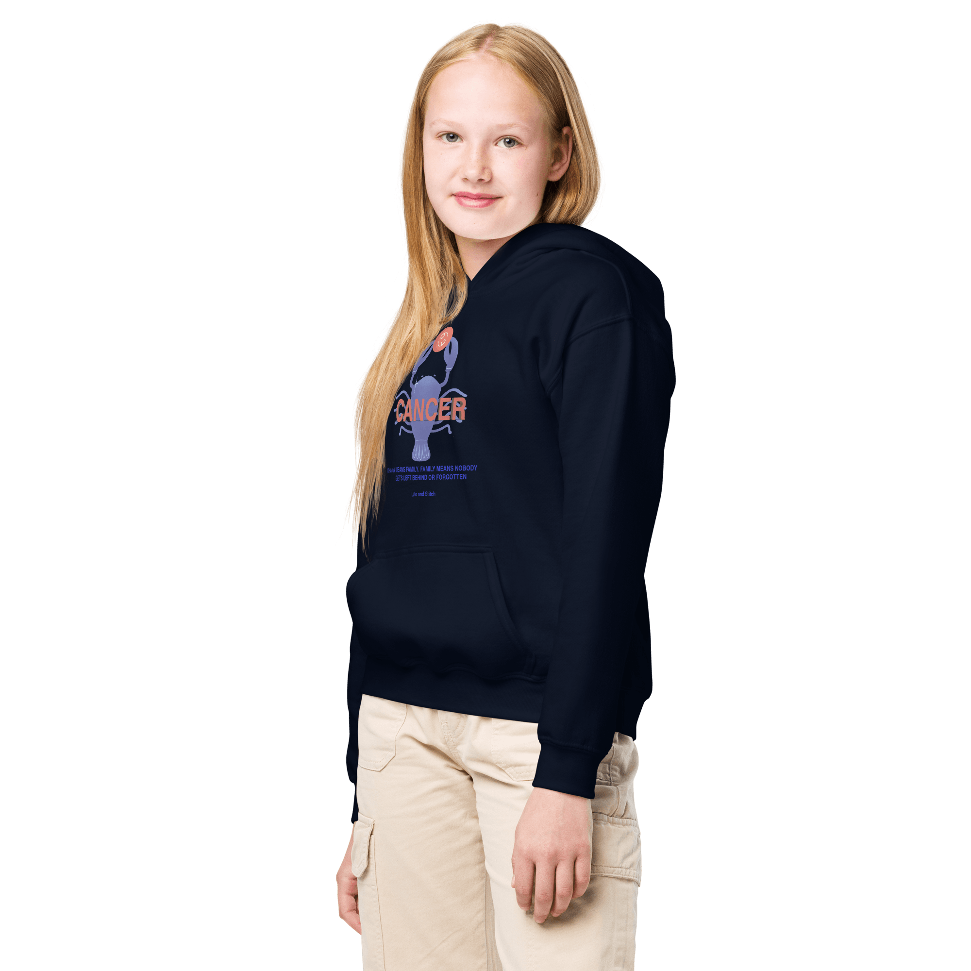 Cancer Youth Heavy Blend Hoodie -
