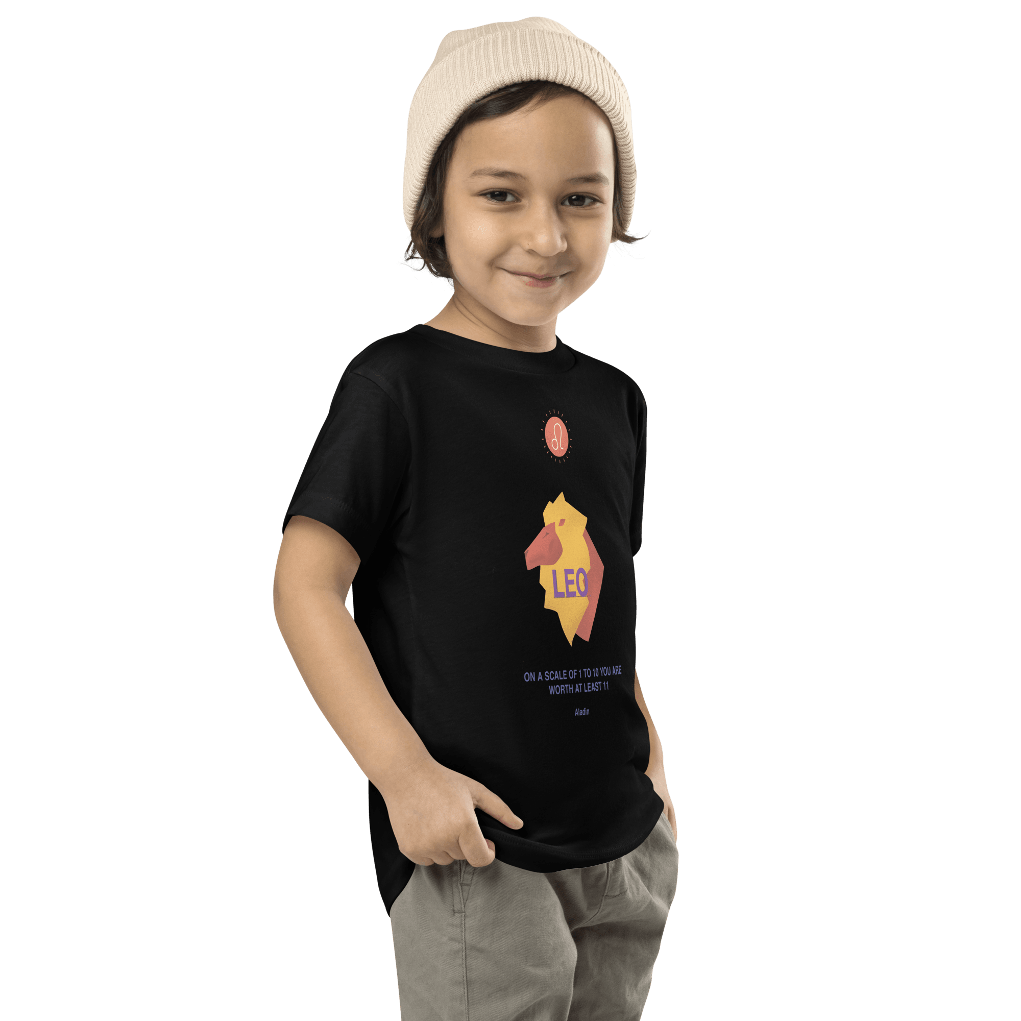 Leo Toddler Short Sleeve Tee - 