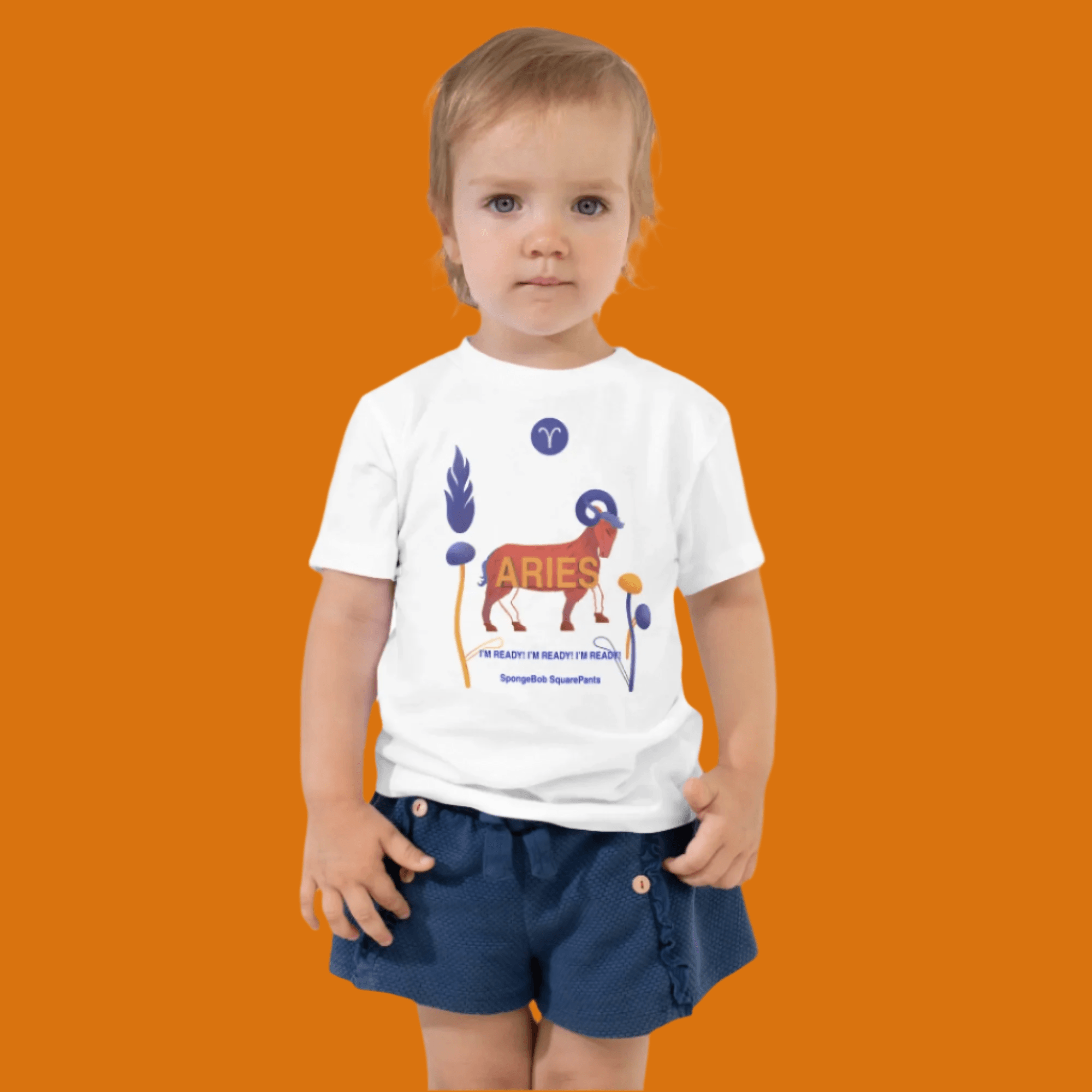 Aries Toddler Short Sleeve Tee - 