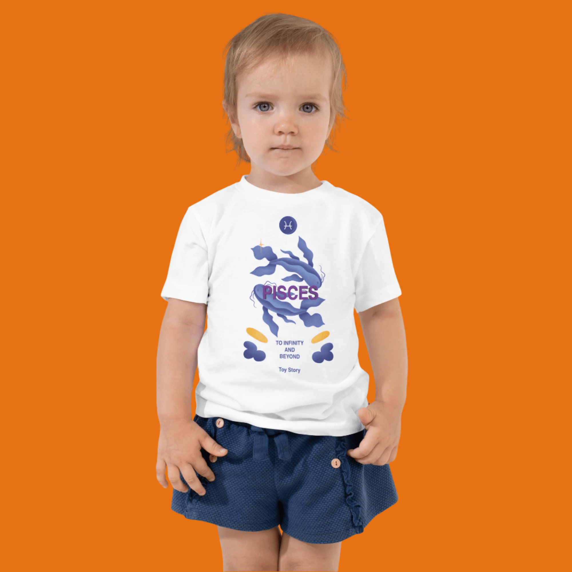 Pisces Toddler Short Sleeve Tee - 