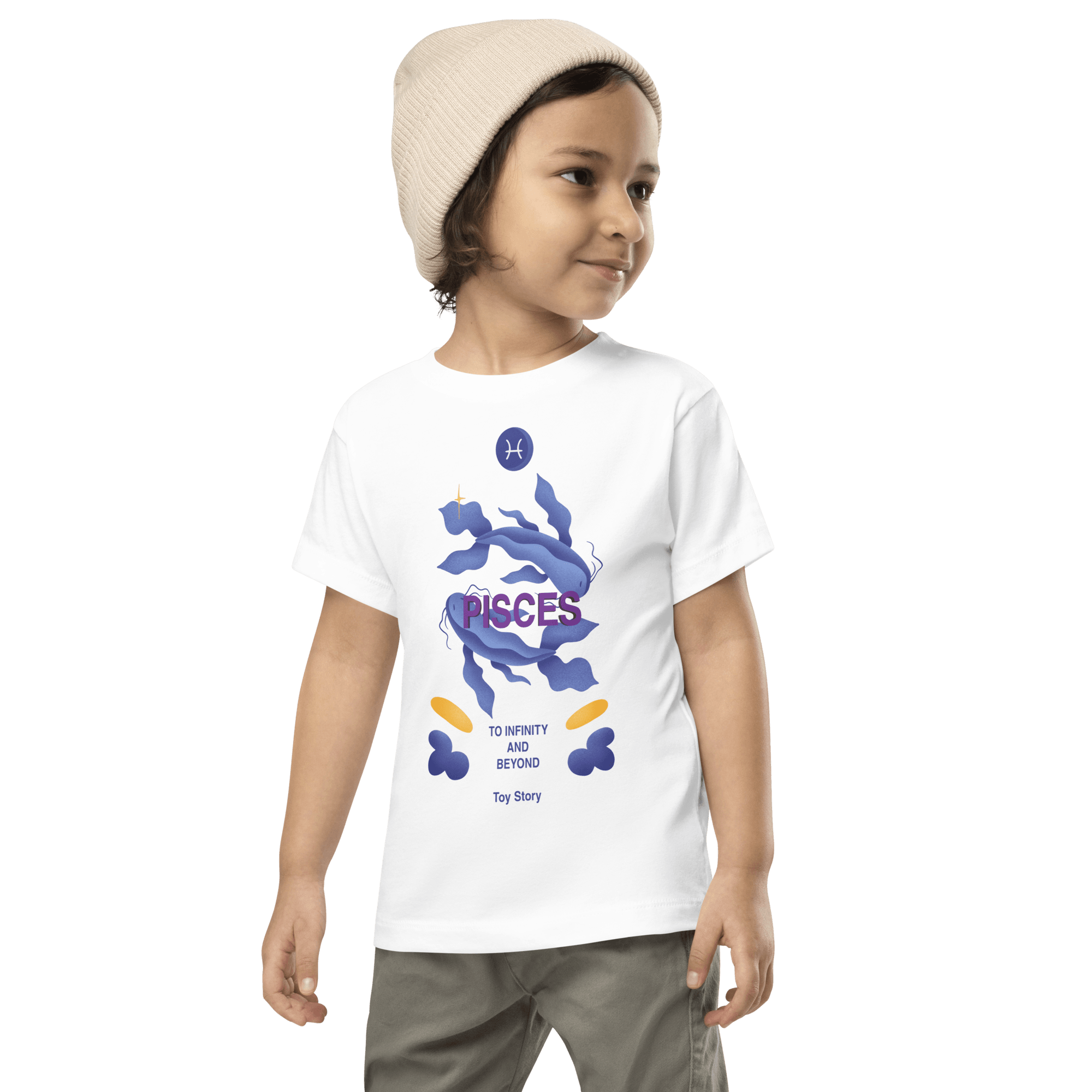 Pisces Toddler Short Sleeve Tee - 
