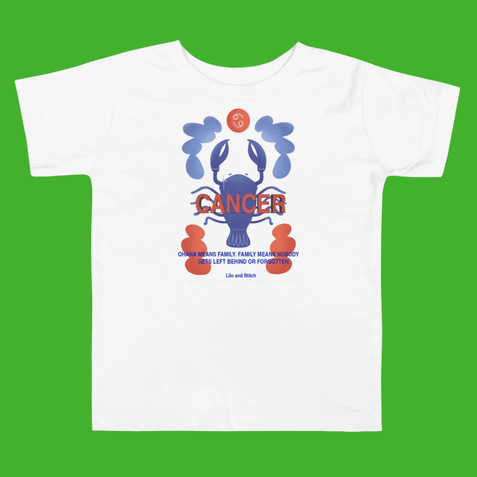 Cancer Toddler Short Sleeve Tee - 