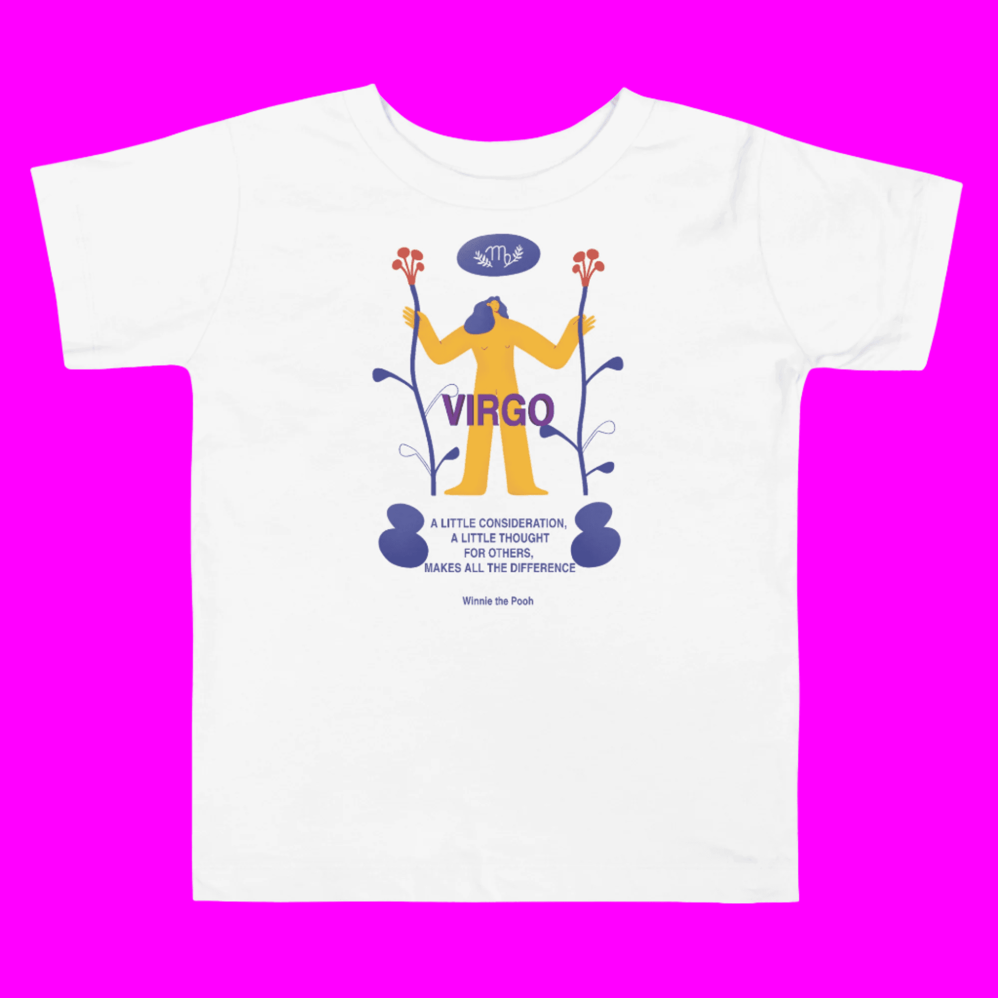Virgo Toddler Short Sleeve Tee - 