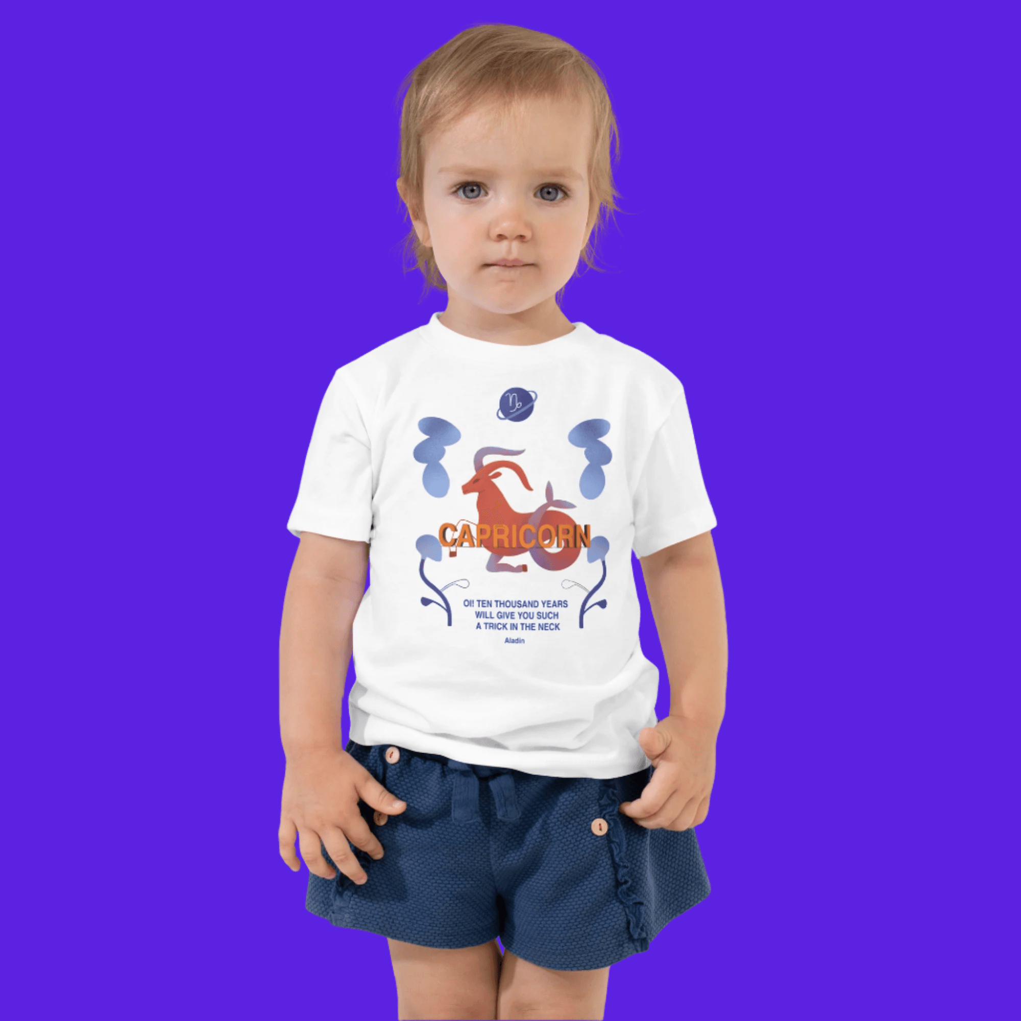 Capricorn Toddler Short Sleeve Tee - 