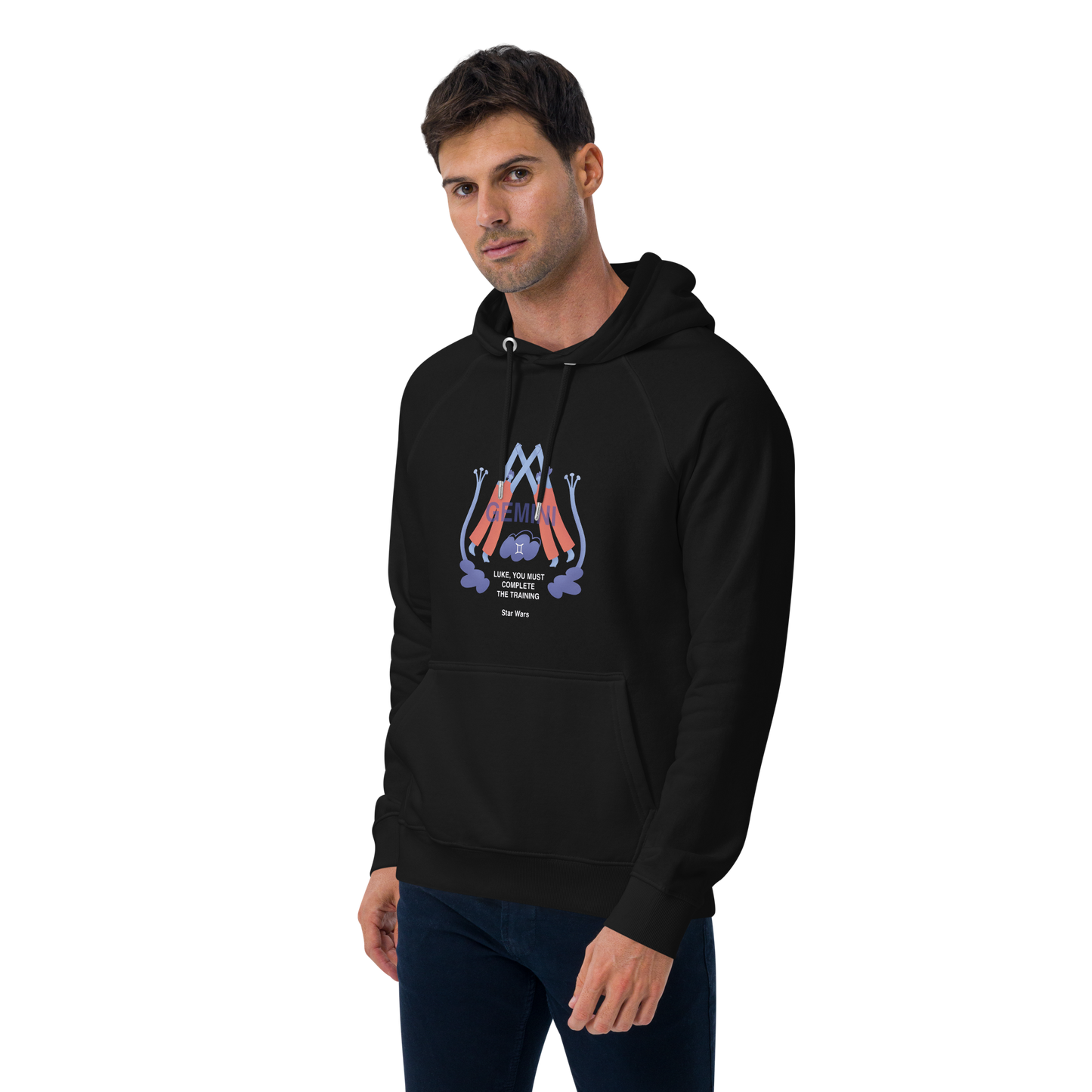 Gemini Unisex Eco Raglan Hoodie - Star Wars Edition