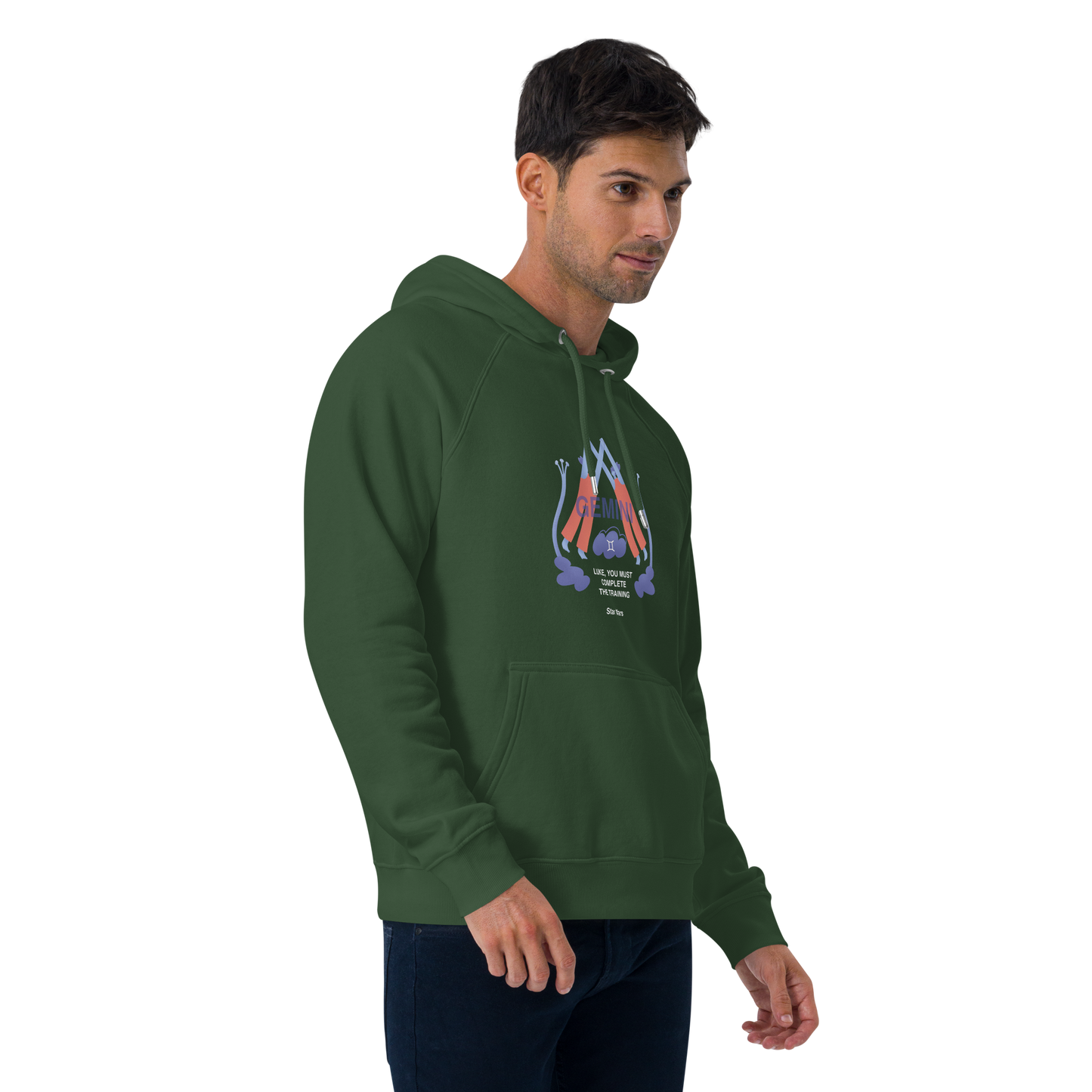 Gemini Unisex Eco Raglan Hoodie - Star Wars Edition