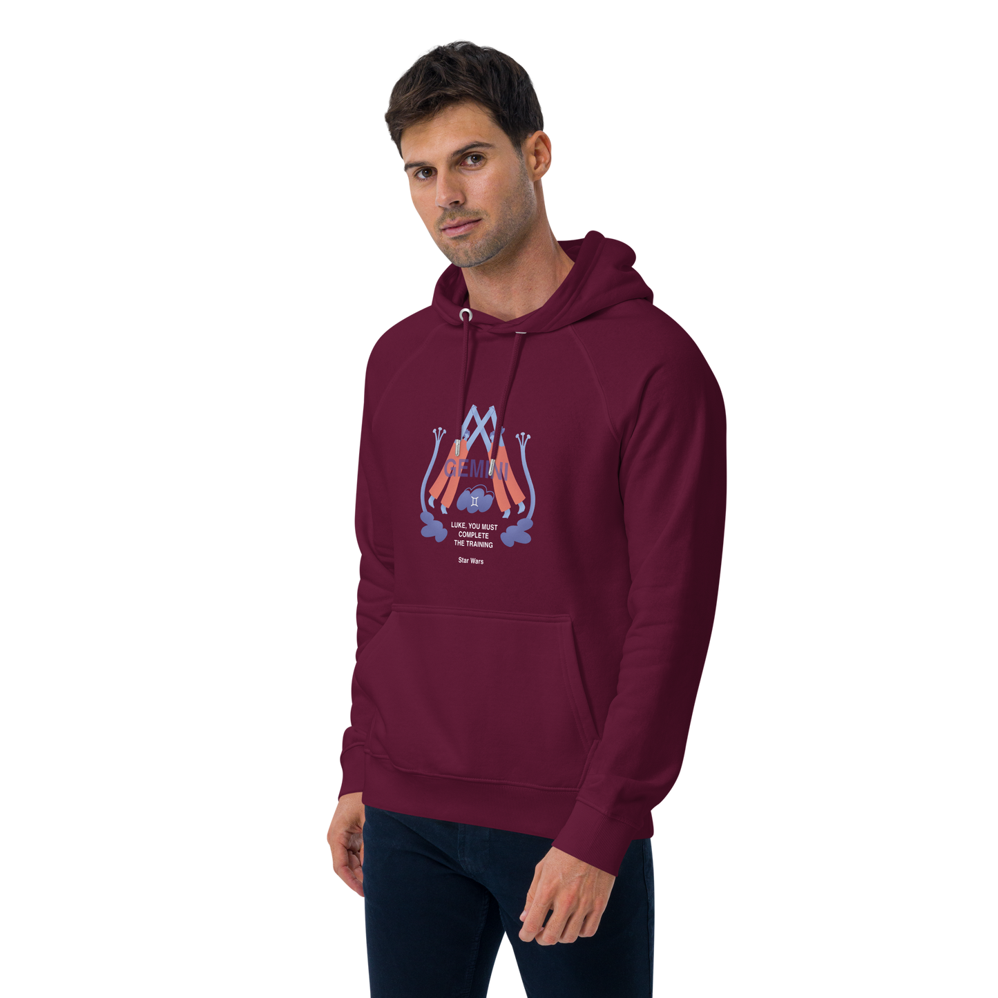 Gemini Unisex Eco Raglan Hoodie - Star Wars Edition