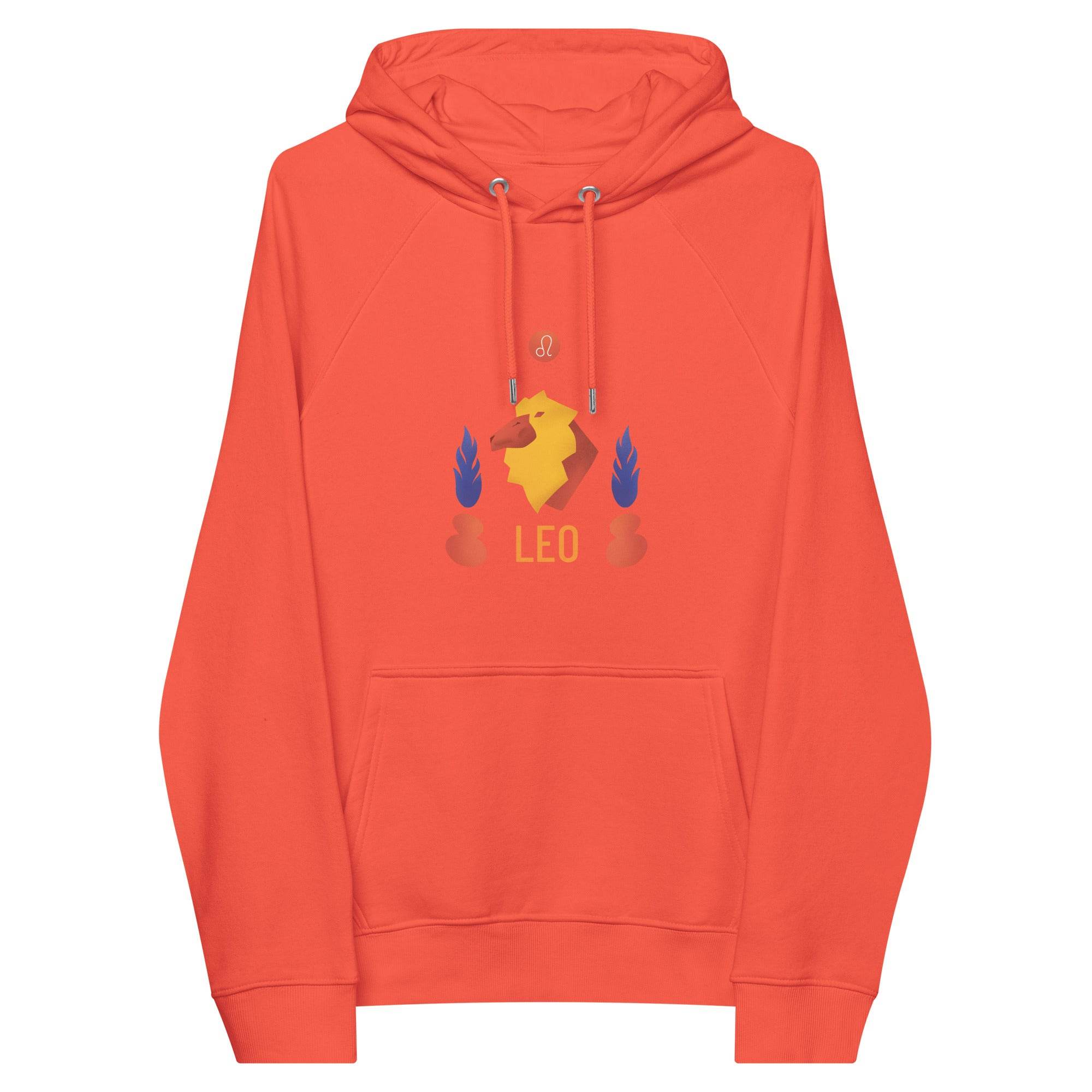 Leo Unisex Eco Raglan Hoodie - Raw Edition - 