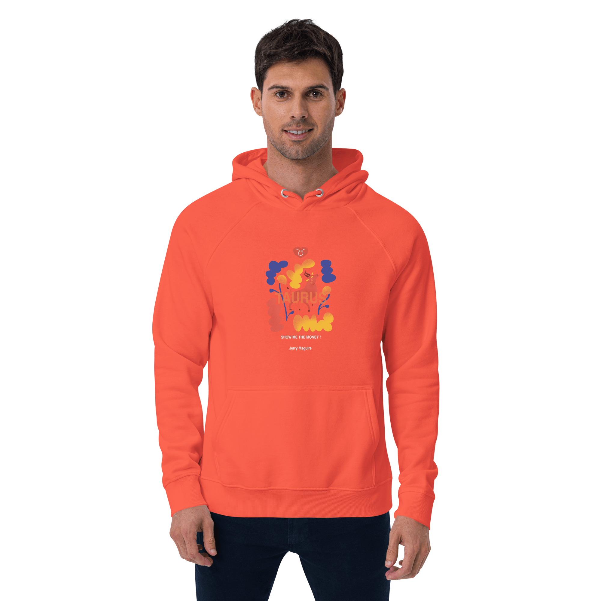 Taurus Unisex eco raglan hoodie Jerry Maguire Edition - 