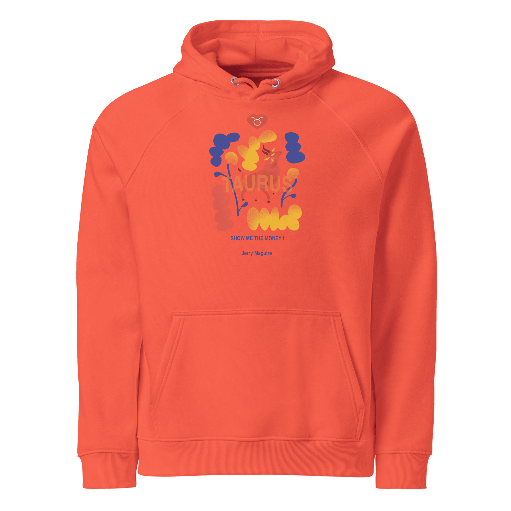 Taurus Unisex eco raglan hoodie Jerry Maguire Edition - 