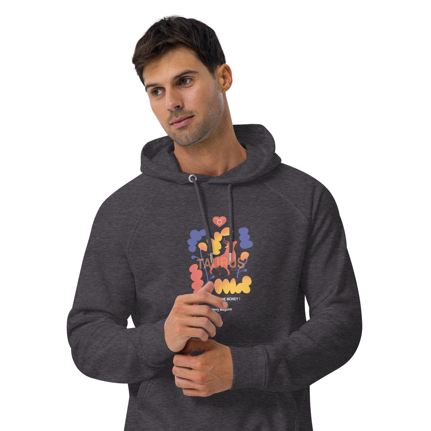 Taurus Unisex eco raglan hoodie Jerry Maguire Edition