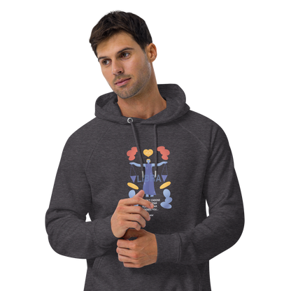 Libra Unisex Eco Raglan Hoodie - Avatar Edition