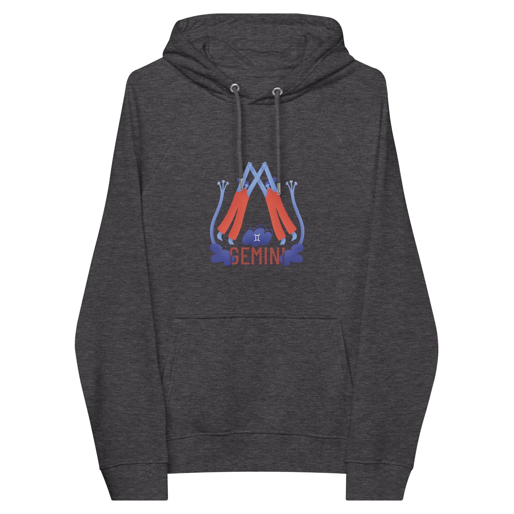 Gemini Unisex Eco Raglan Hoodie - Raw Edition - 
