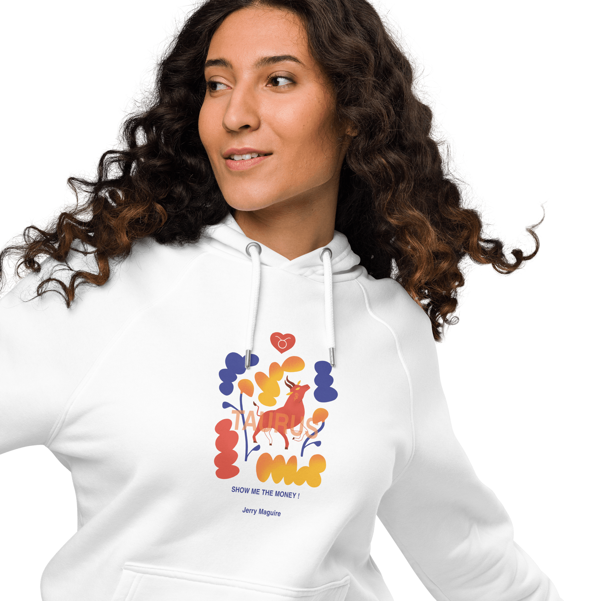 Taurus Unisex eco raglan hoodie Jerry Maguire Edition - 