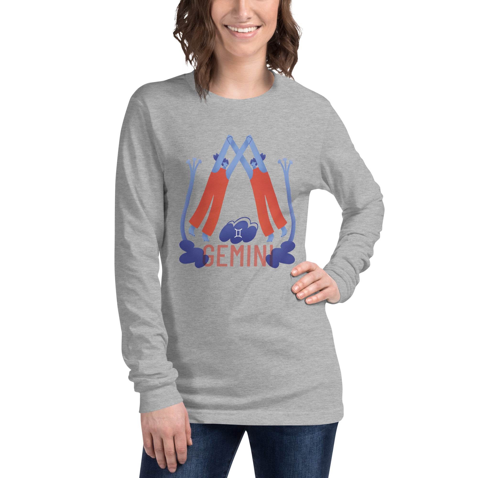 Gemini Unisex Long Sleeve Tee - Raw Edition - 